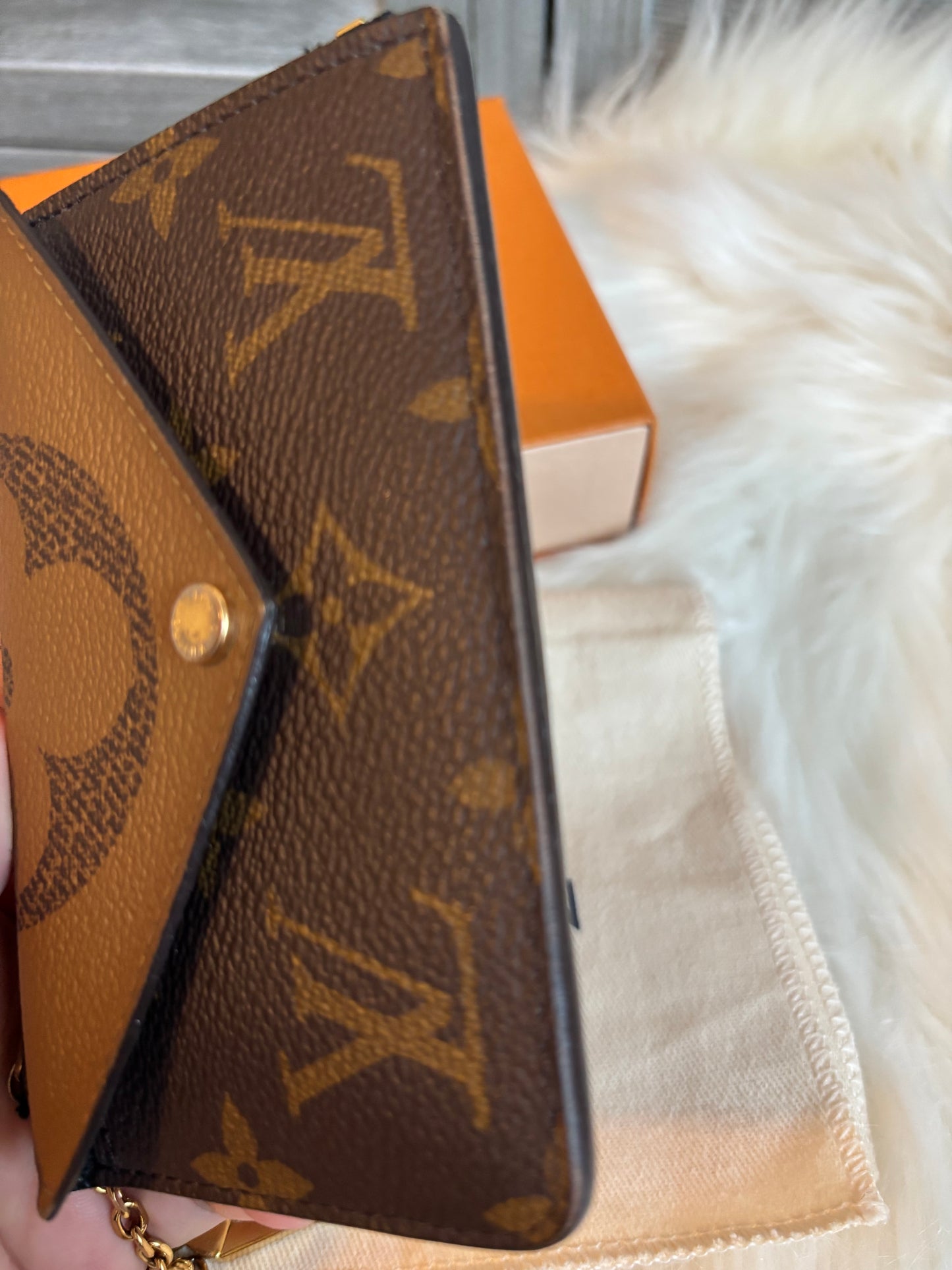 Louis Vuitton Recto Verso Wallet Monogram Giant Reverse