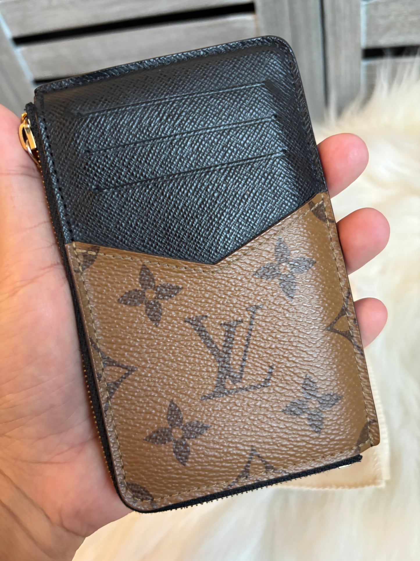 Louis Vuitton Recto Verso Wallet Monogram Giant Reverse