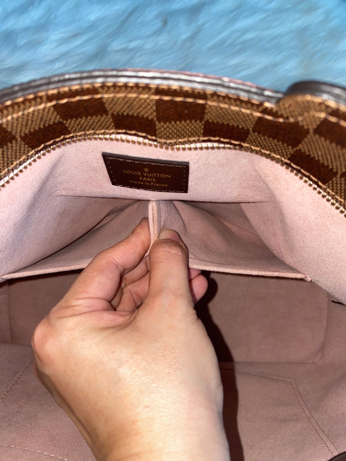 Louis Vuitton Jersey Tote Rose Ballerine DE