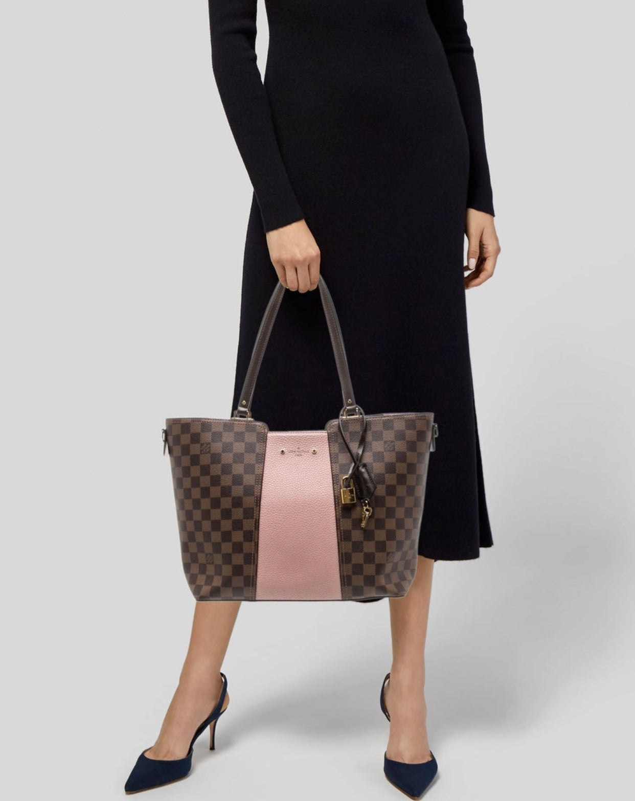 Louis Vuitton Jersey Tote Rose Ballerine DE