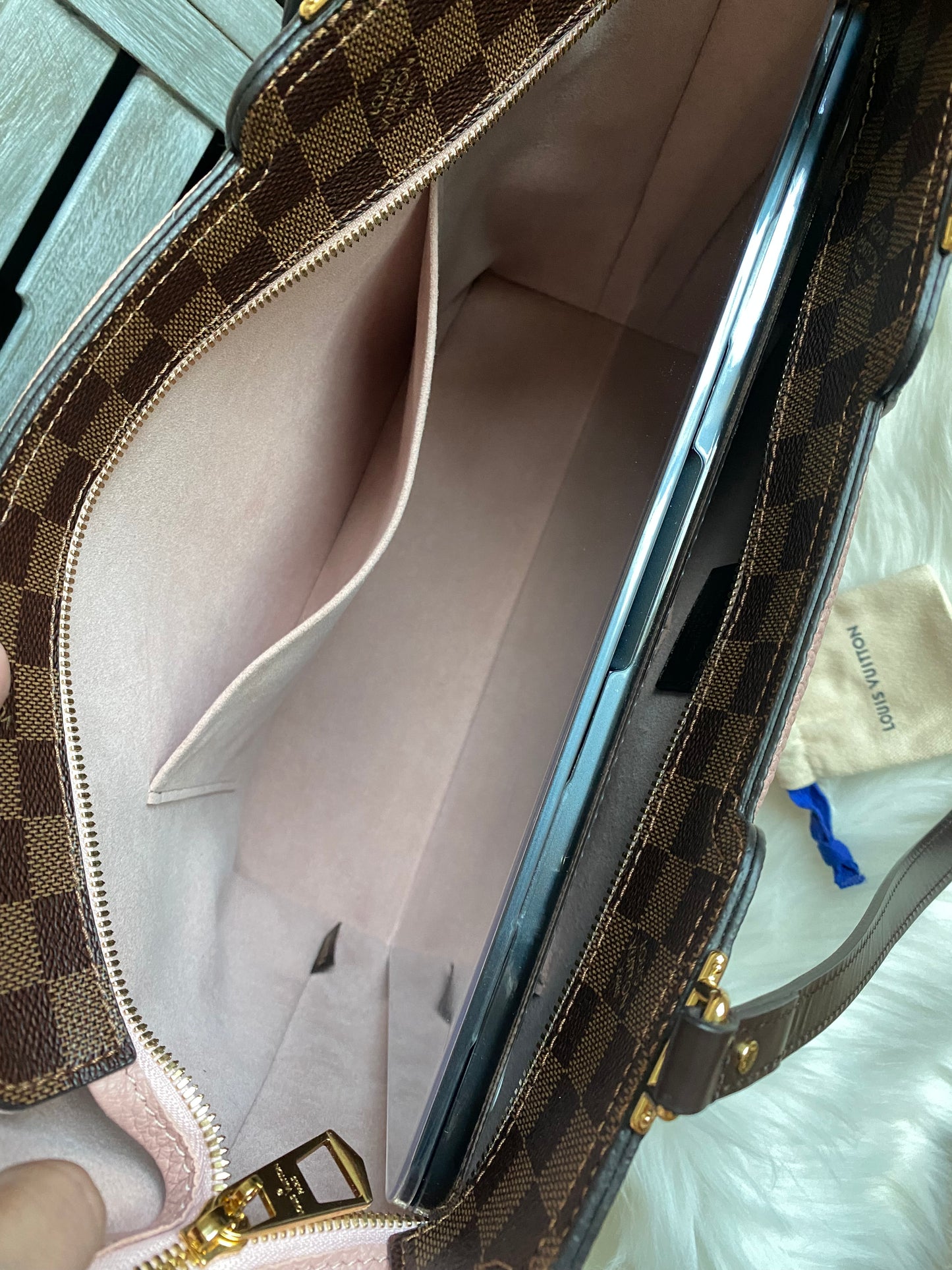 Louis Vuitton Jersey Tote Rose Ballerine DE