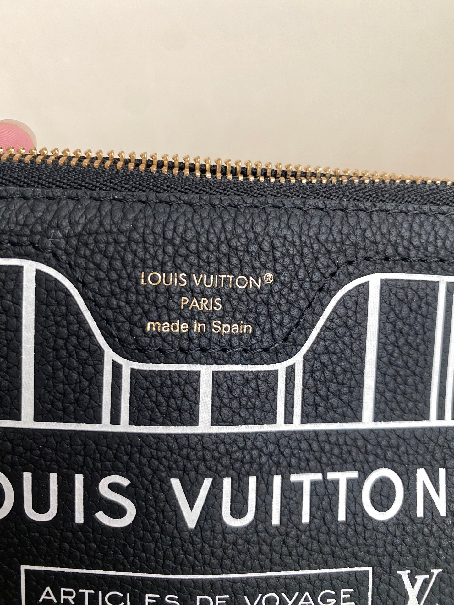 Louis Vuitton Neverfull BB Inside Out Noir