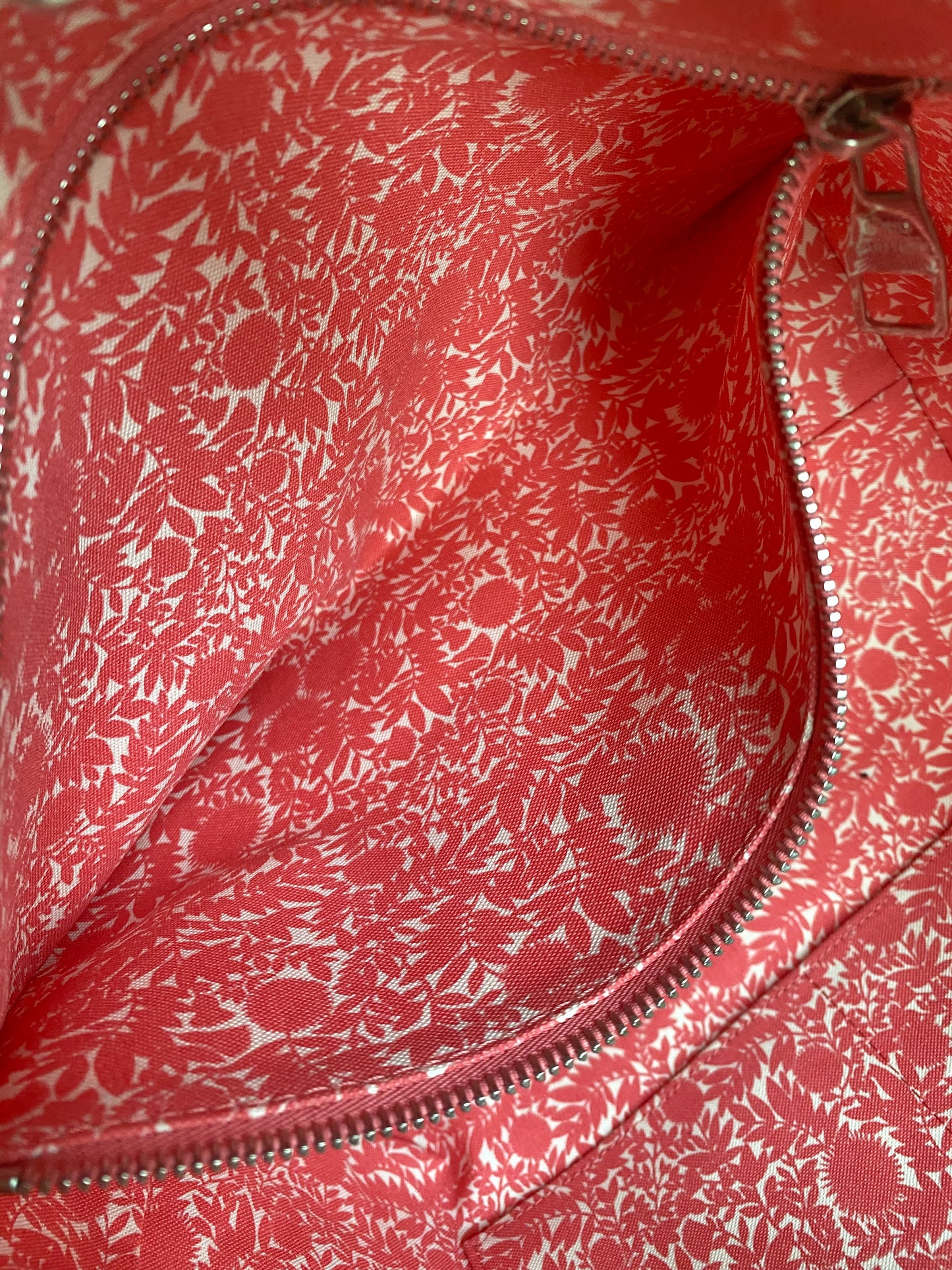Louis Vuitton Limited Edition Corail Cotton Articles De Voyage Cabas MM Tote Bag