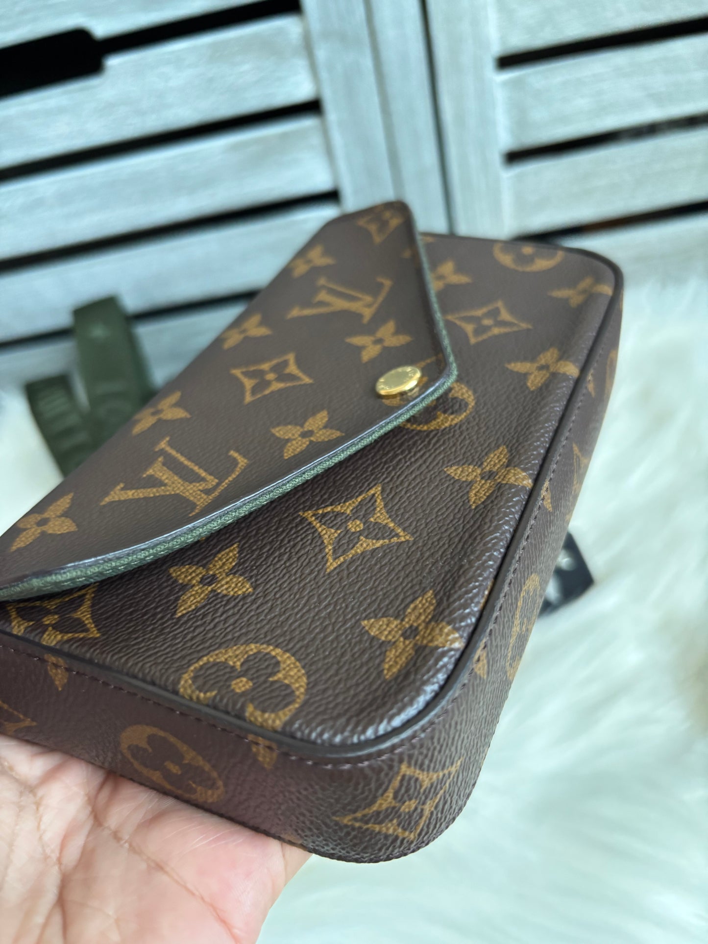 Louis Vuitton Monogram Canvas Felicie Strap And Go