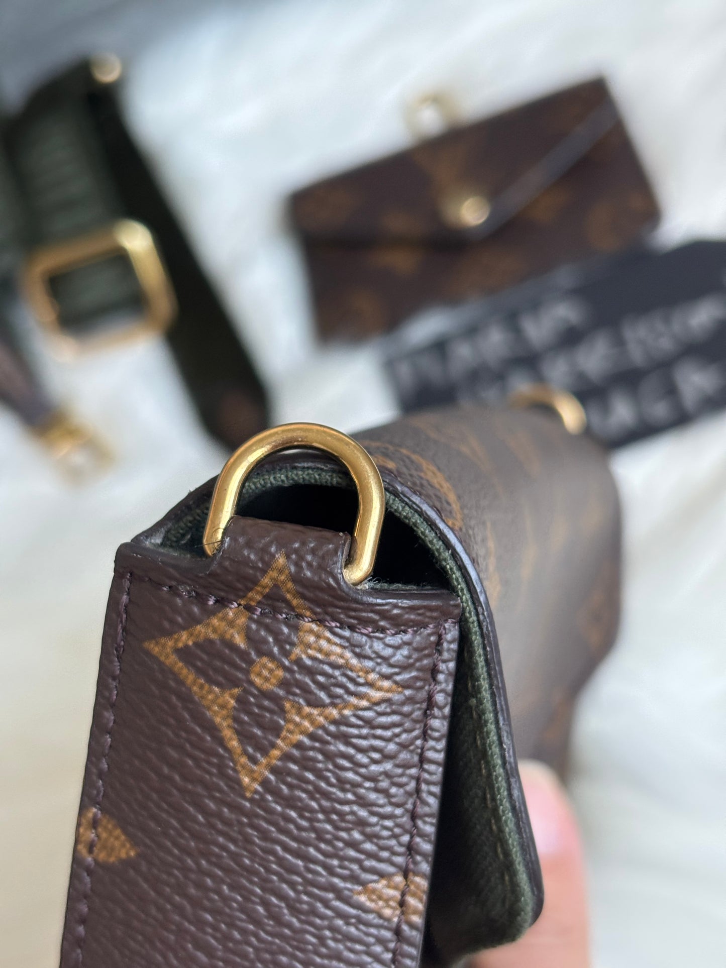 Louis Vuitton Monogram Canvas Felicie Strap And Go