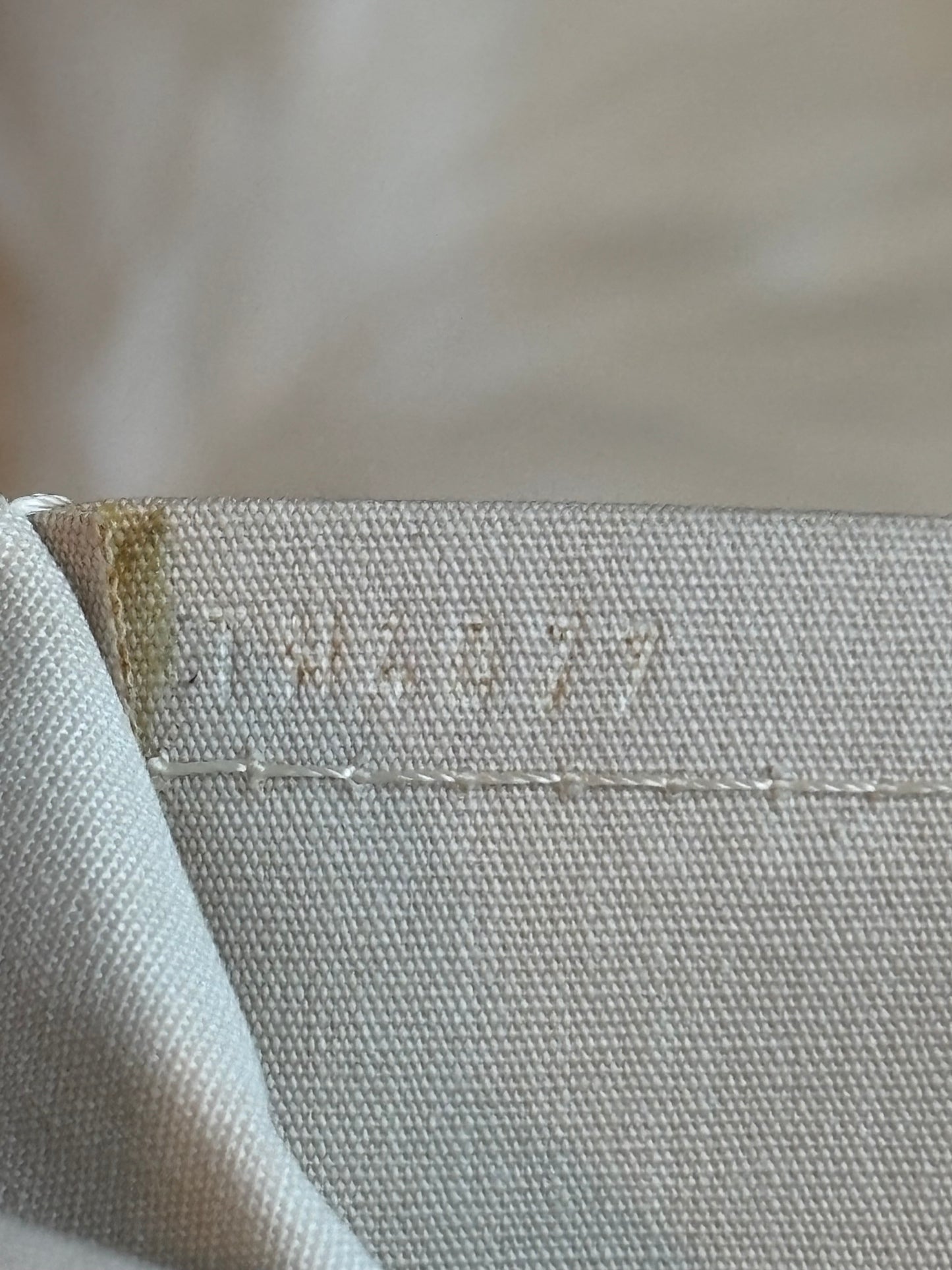 Louis Vuitton Pink/White Mini Lin Croisette Marina GM Bag