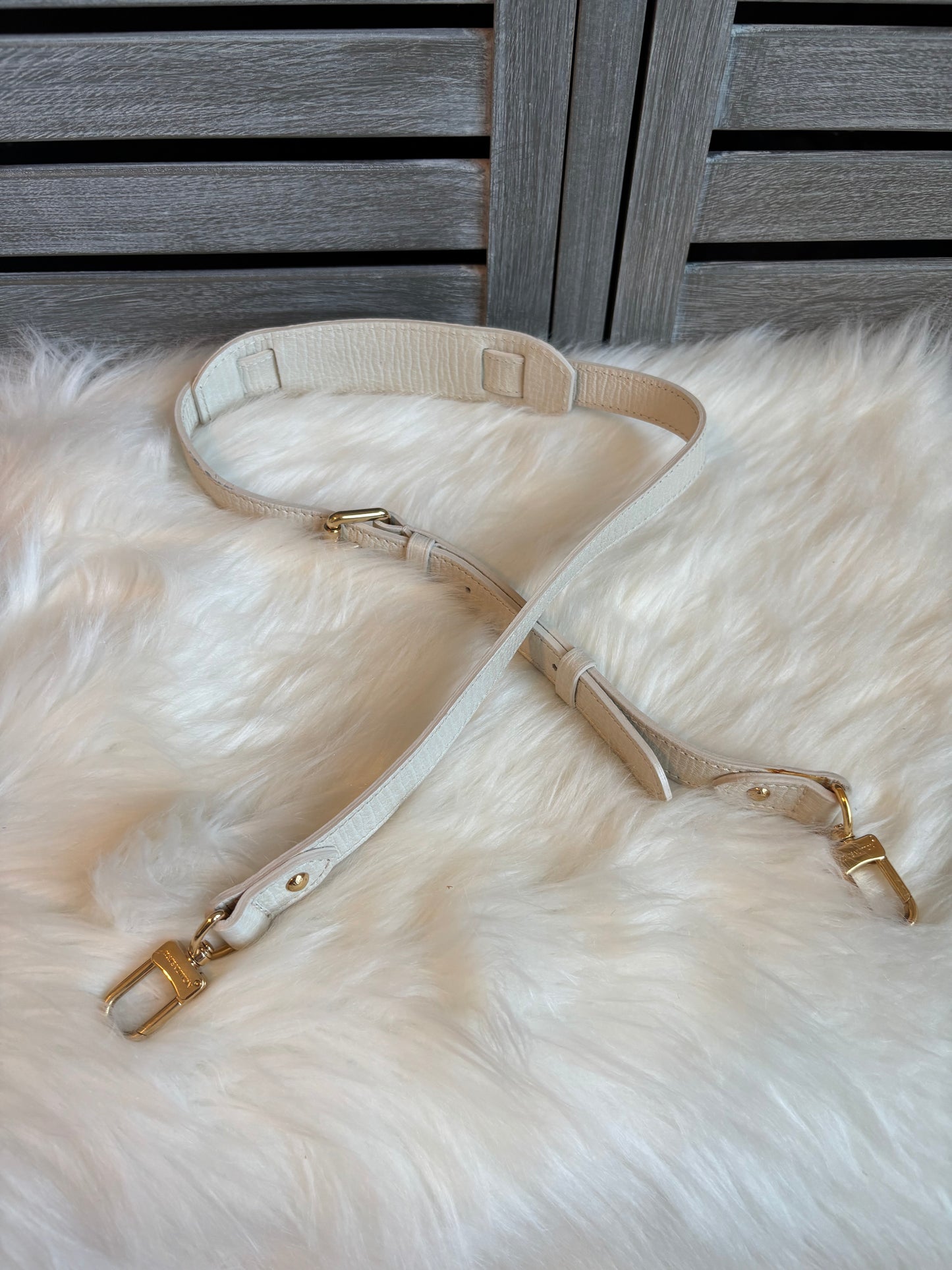 Louis Vuitton Pink/White Mini Lin Croisette Marina GM Bag