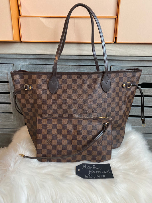 Louis Vuitton Neverfull MM With Pouch
