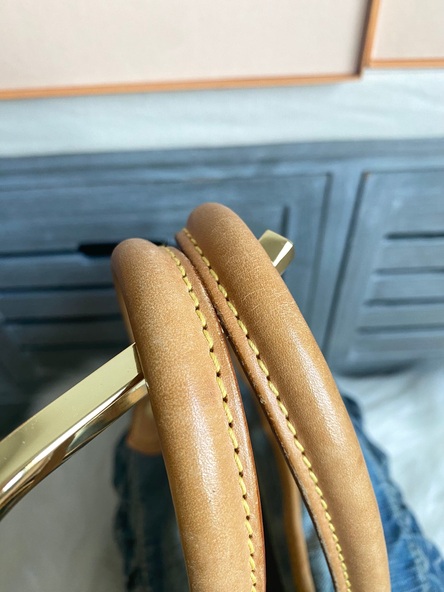 Louis Vuitton Neo Denim Neo Cabby GM Blue