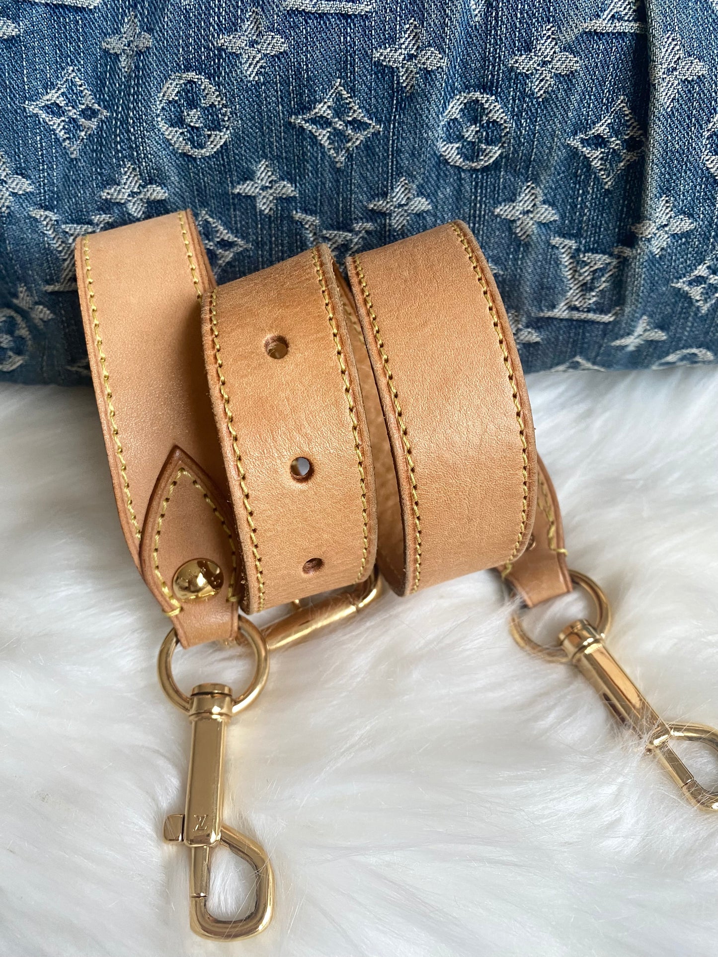 Louis Vuitton Neo Denim Neo Cabby GM Blue