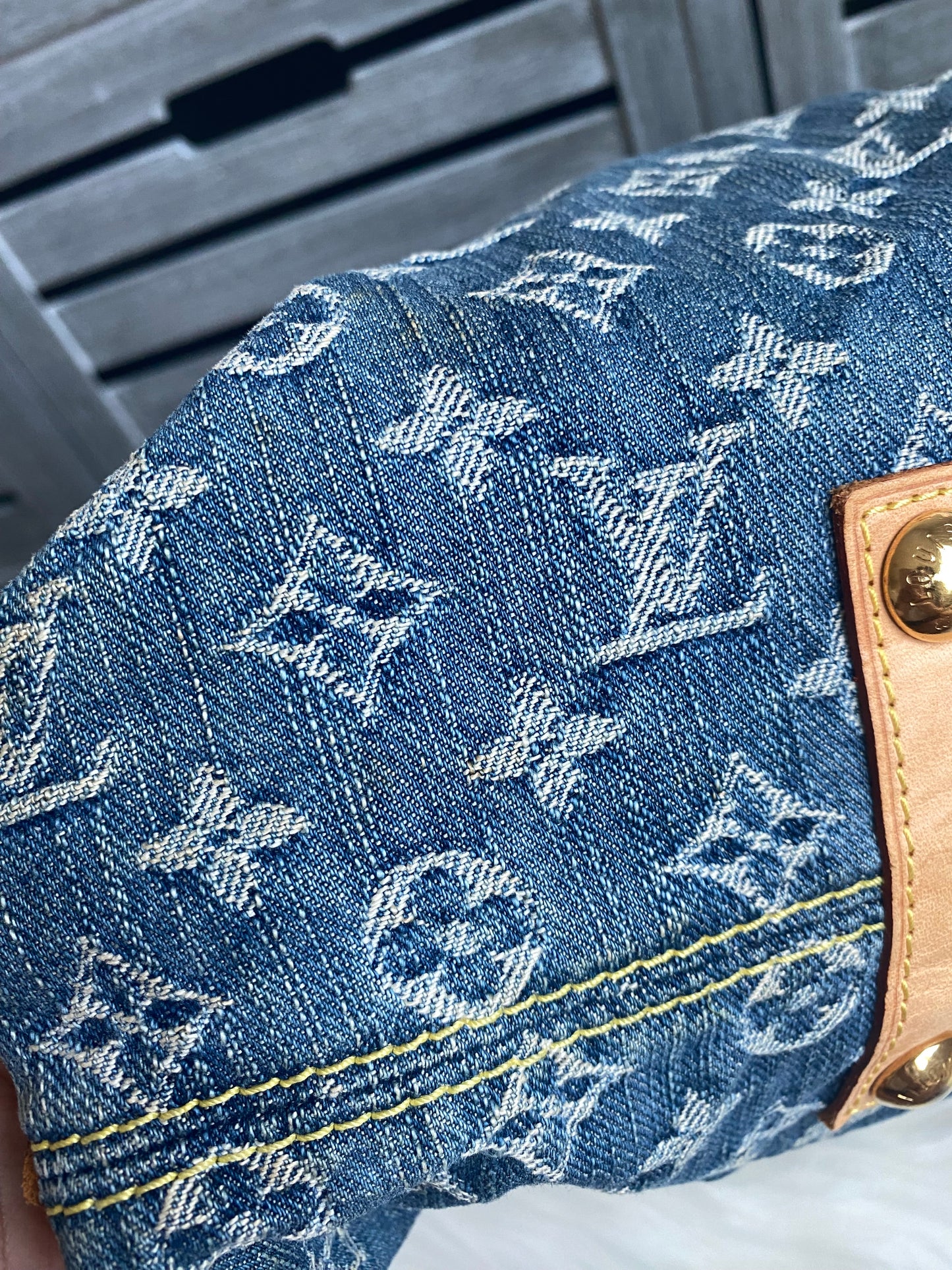 Louis Vuitton Neo Denim Neo Cabby GM Blue