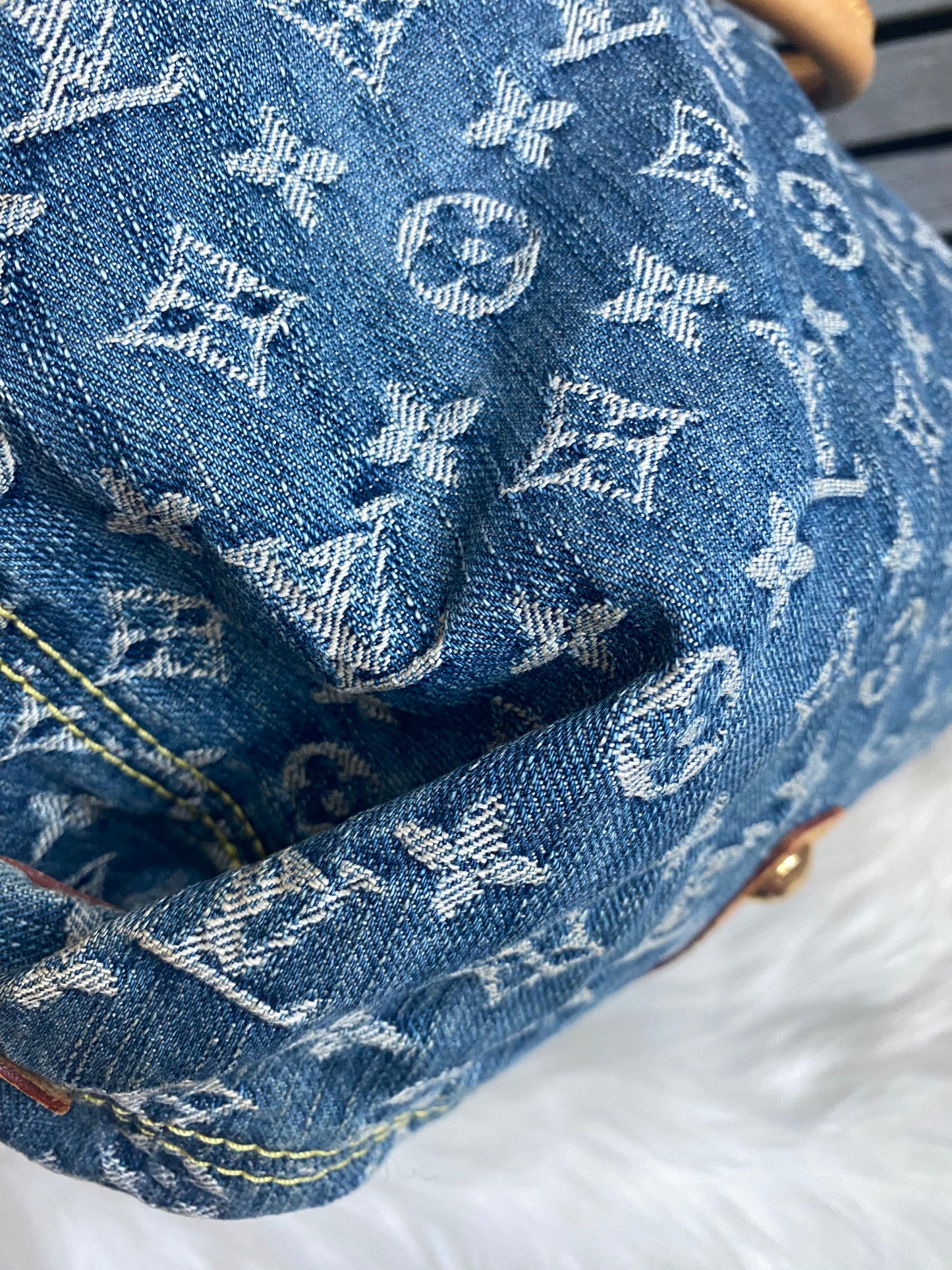Louis Vuitton Neo Denim Neo Cabby GM Blue