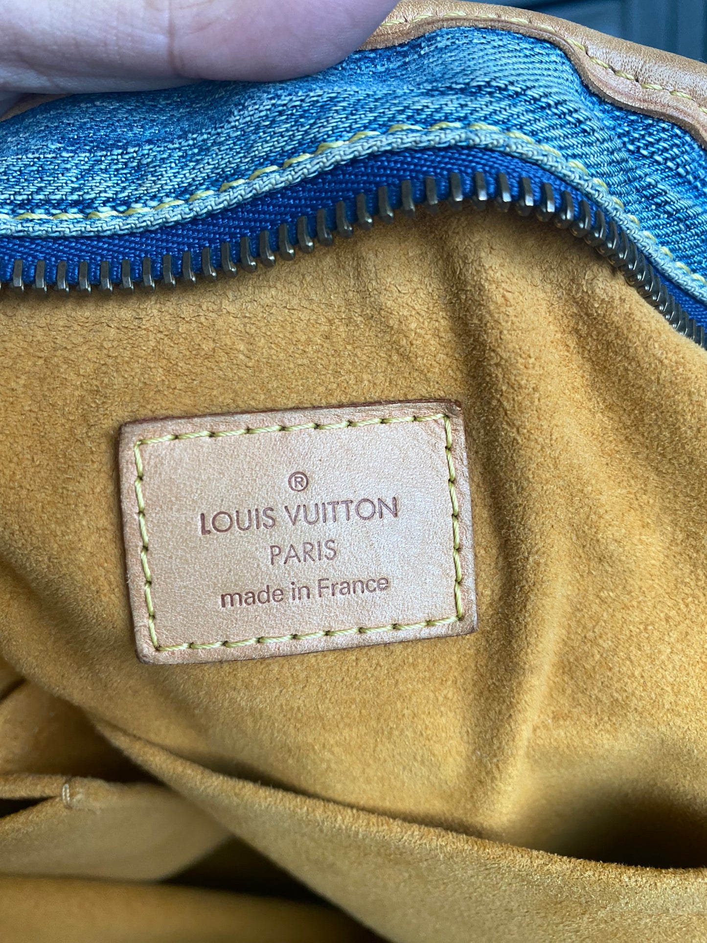 Louis Vuitton Neo Denim Neo Cabby GM Blue