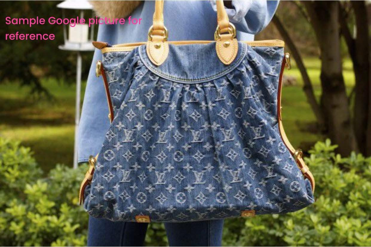 Louis Vuitton Neo Denim Neo Cabby GM Blue