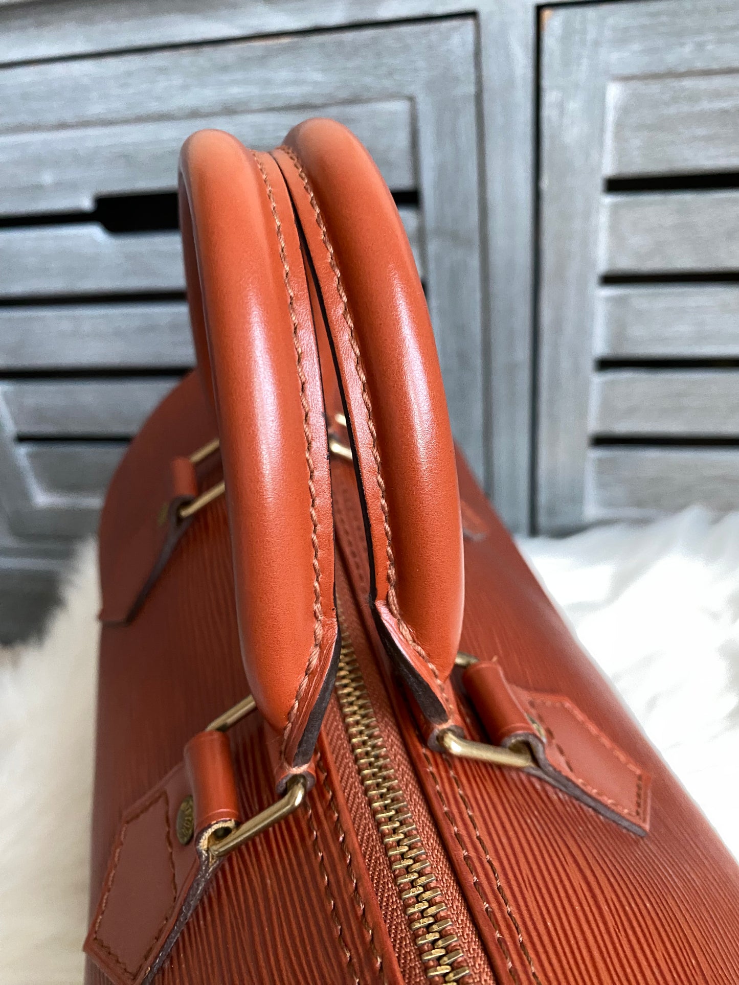 Louis Vuitton Speedy 25 Kenya Brown Epi Leather
