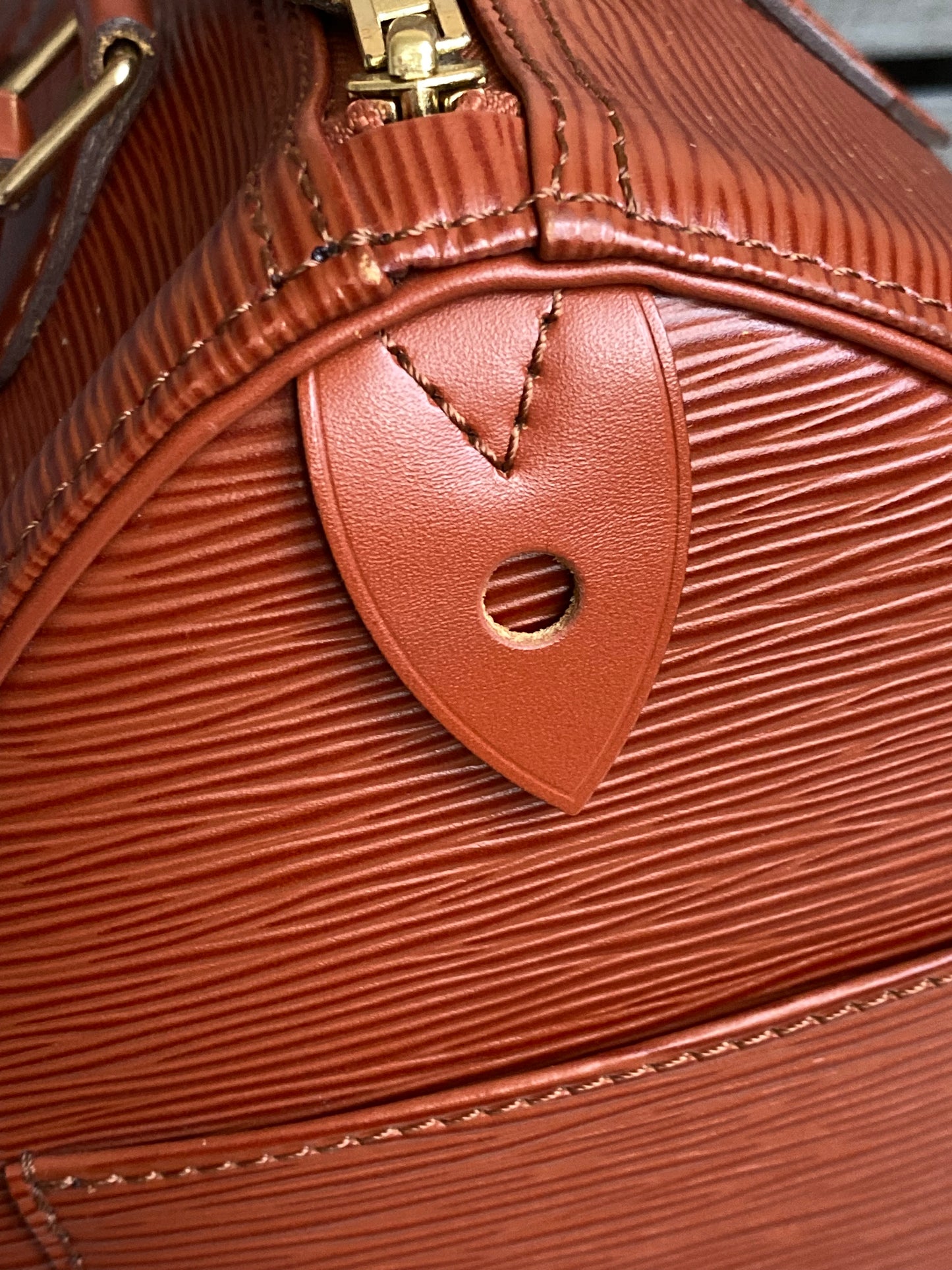 Louis Vuitton Speedy 25 Kenya Brown Epi Leather