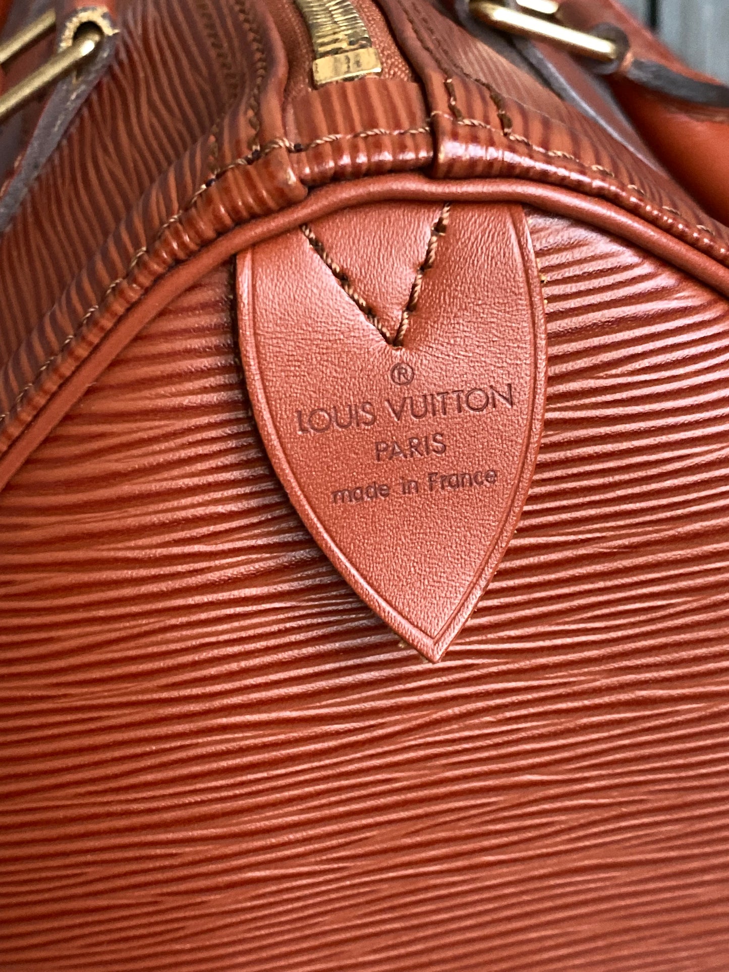 Louis Vuitton Speedy 25 Kenya Brown Epi Leather