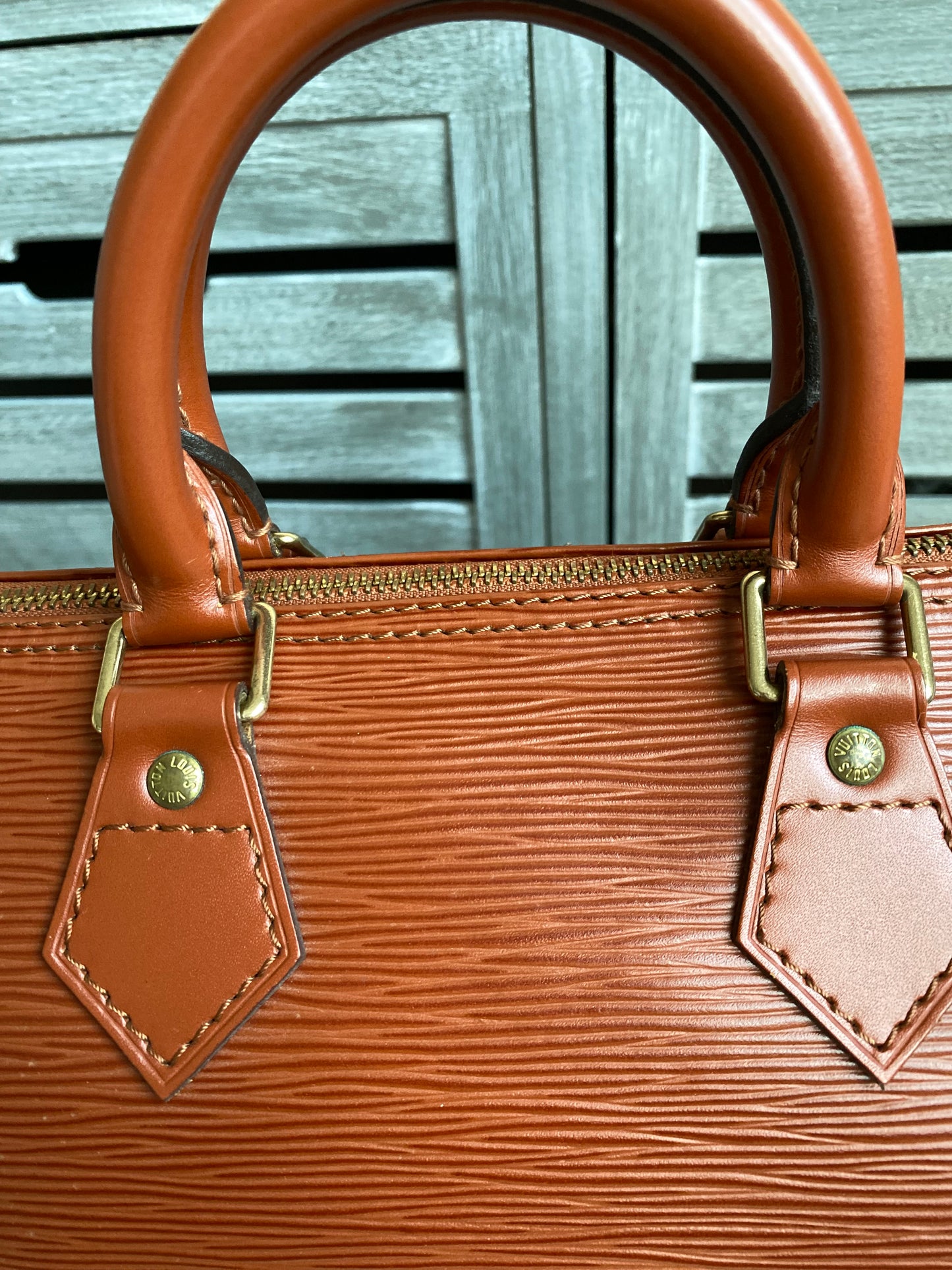 Louis Vuitton Speedy 25 Kenya Brown Epi Leather