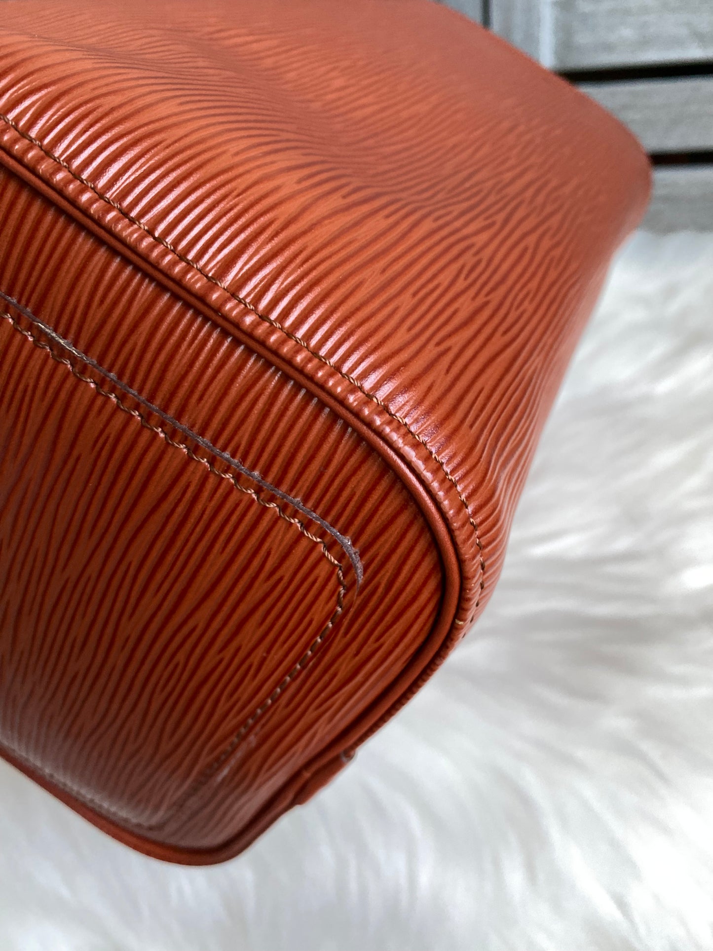 Louis Vuitton Speedy 25 Kenya Brown Epi Leather