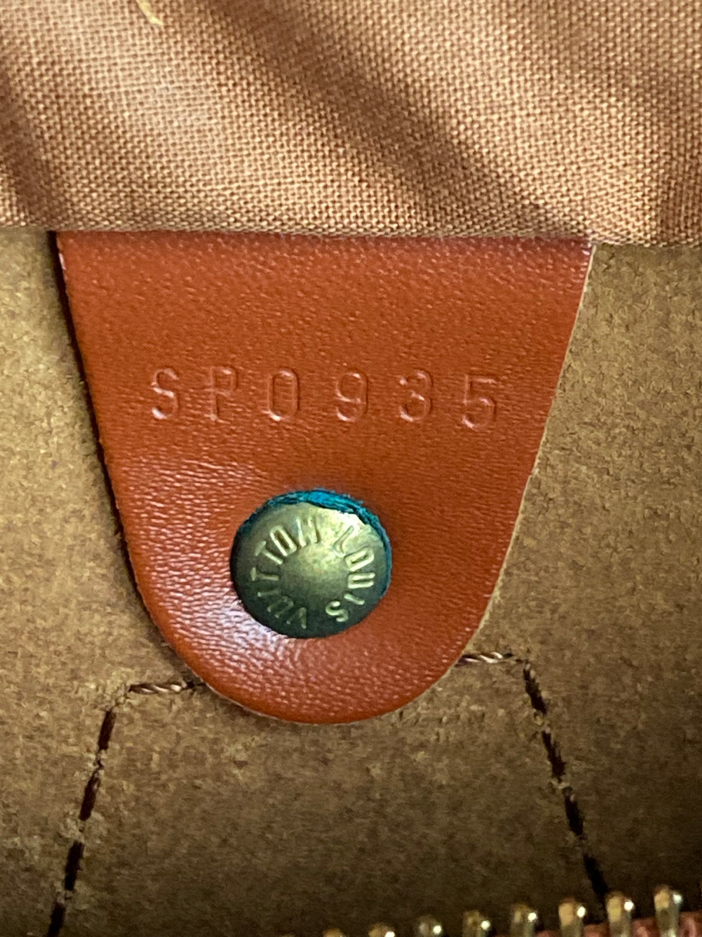Louis Vuitton Speedy 25 Kenya Brown Epi Leather