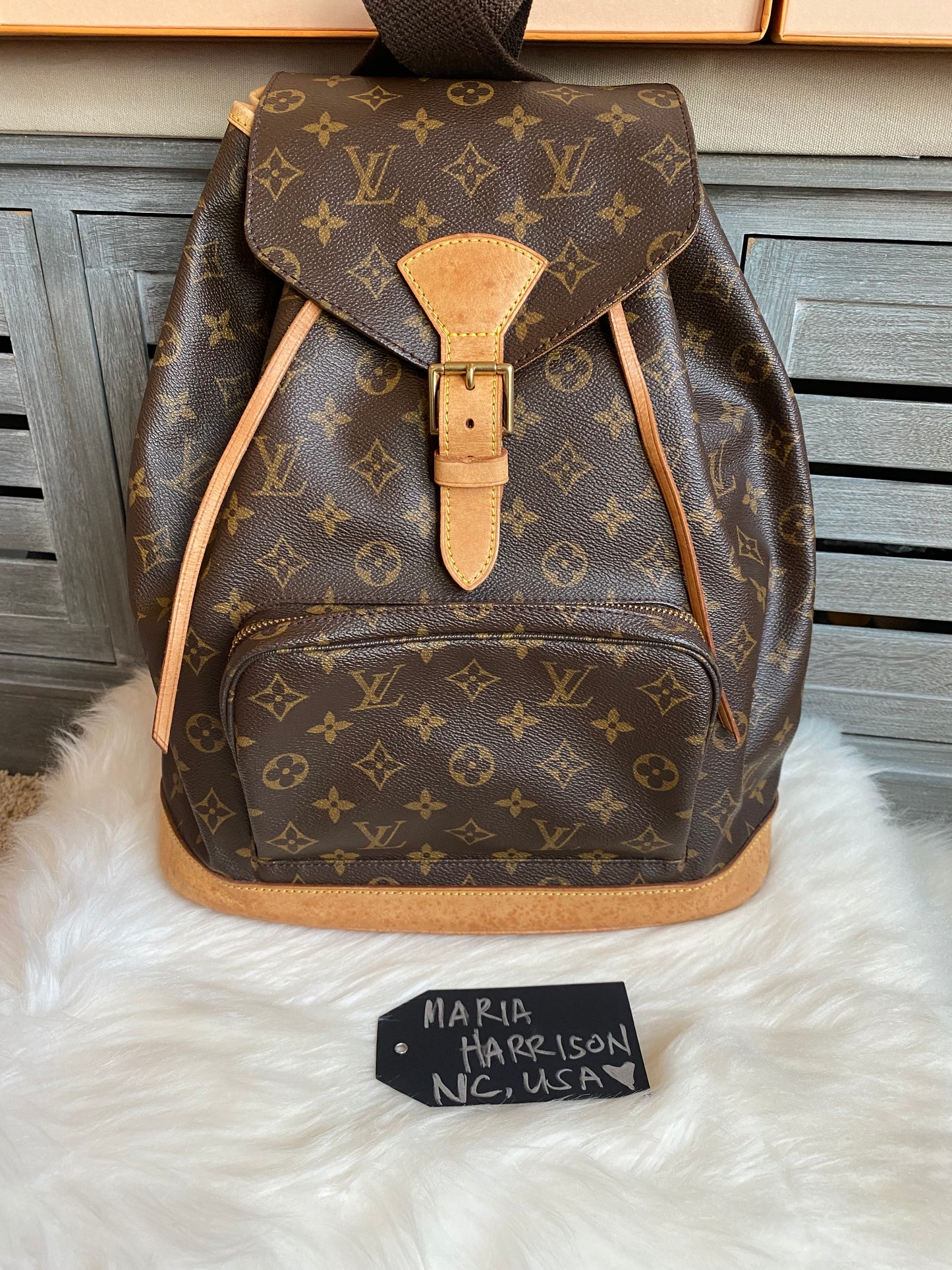 Louis Vuitton Montsouris GM Backpack