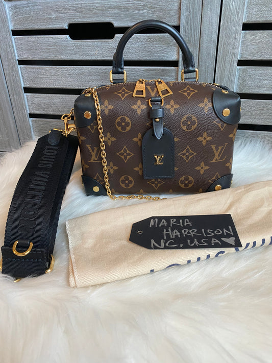 Louis Vuitton Petite Malle Souple Black/Noir
