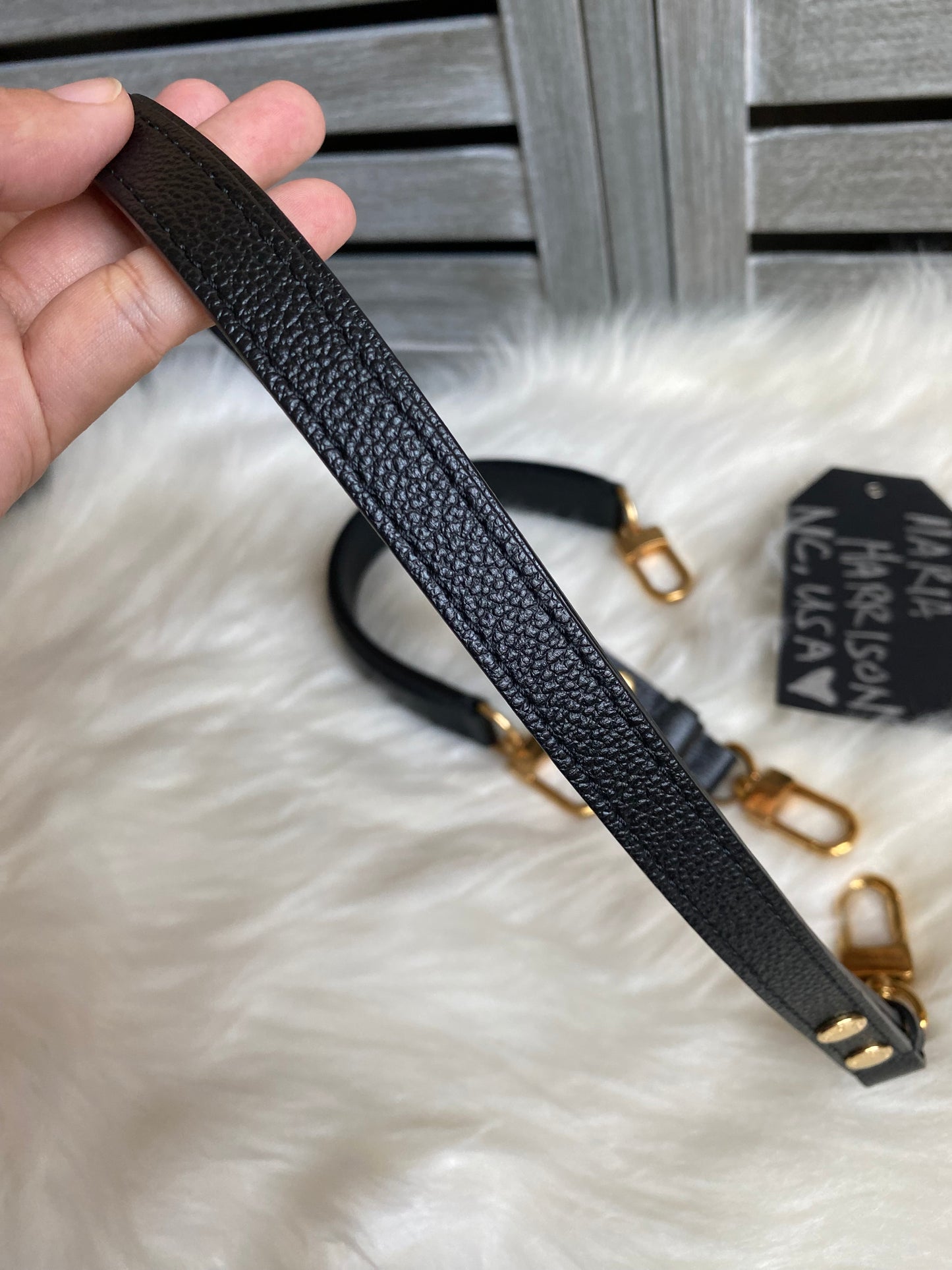 Louis Vuitton Neo Noe MM Black Empreinte