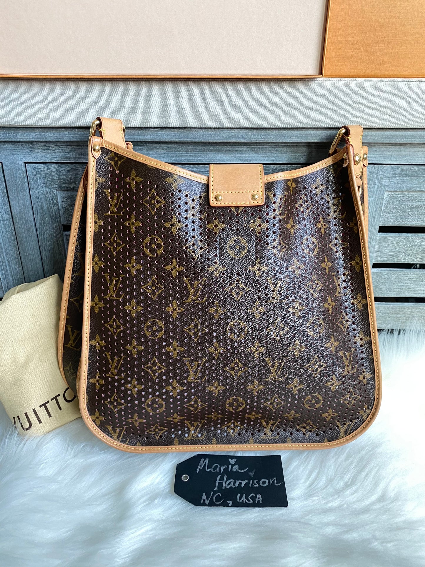 Louis Vuitton Limited Edition Musette Perforated