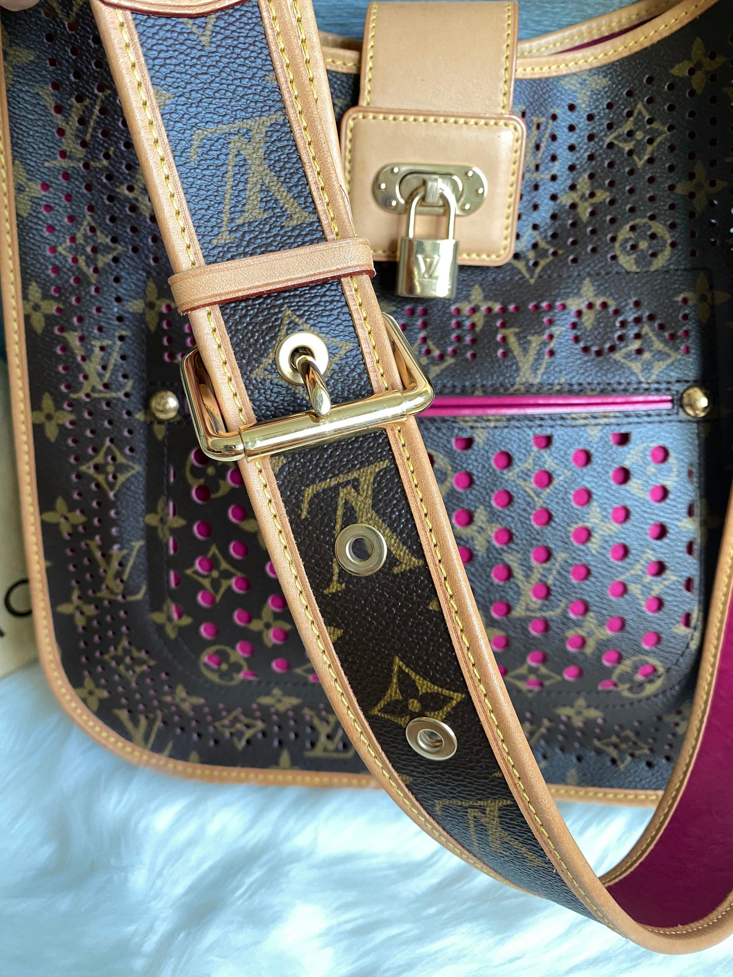 Louis Vuitton Limited Edition Musette Perforated