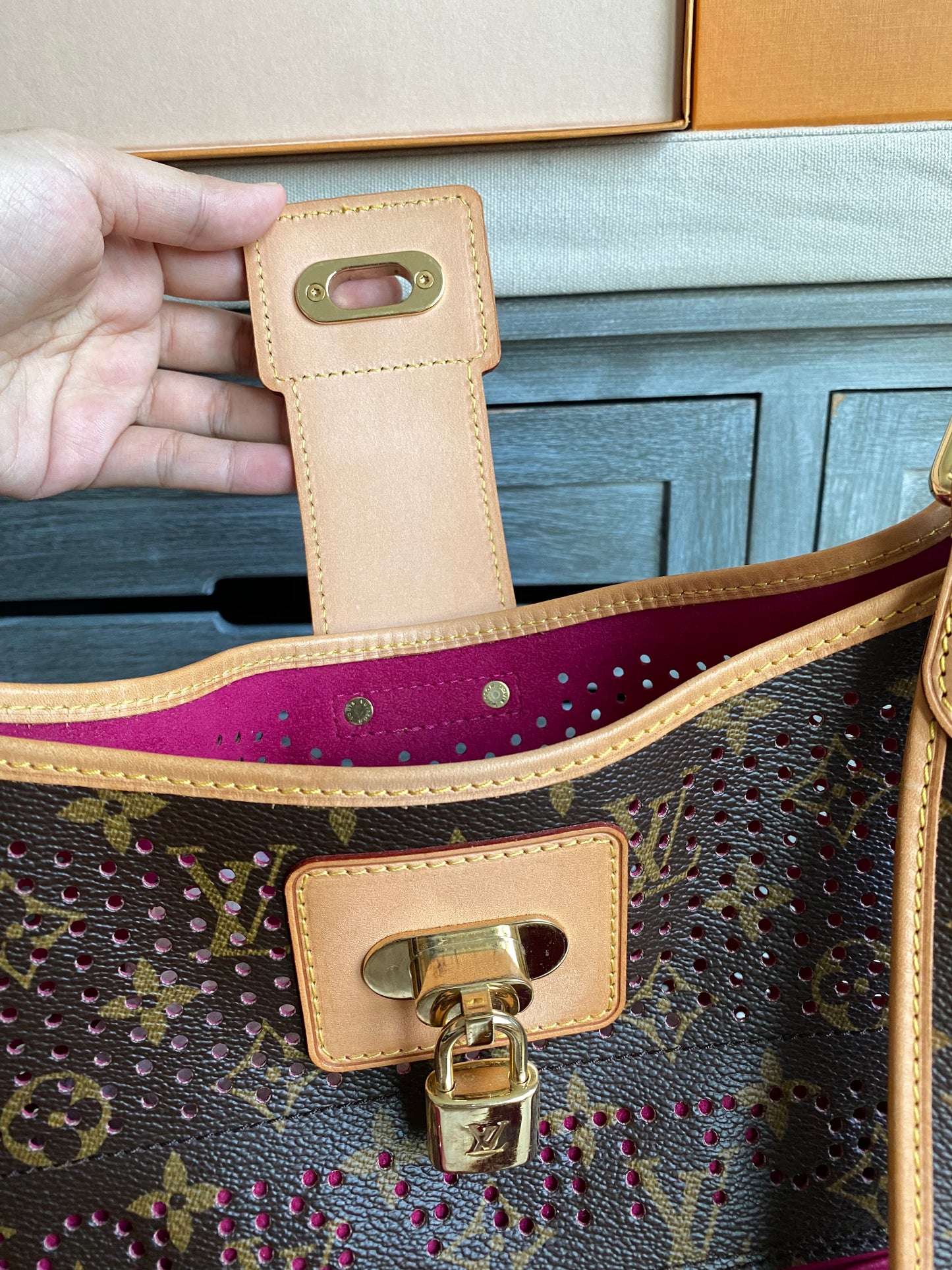 Louis Vuitton Limited Edition Musette Perforated