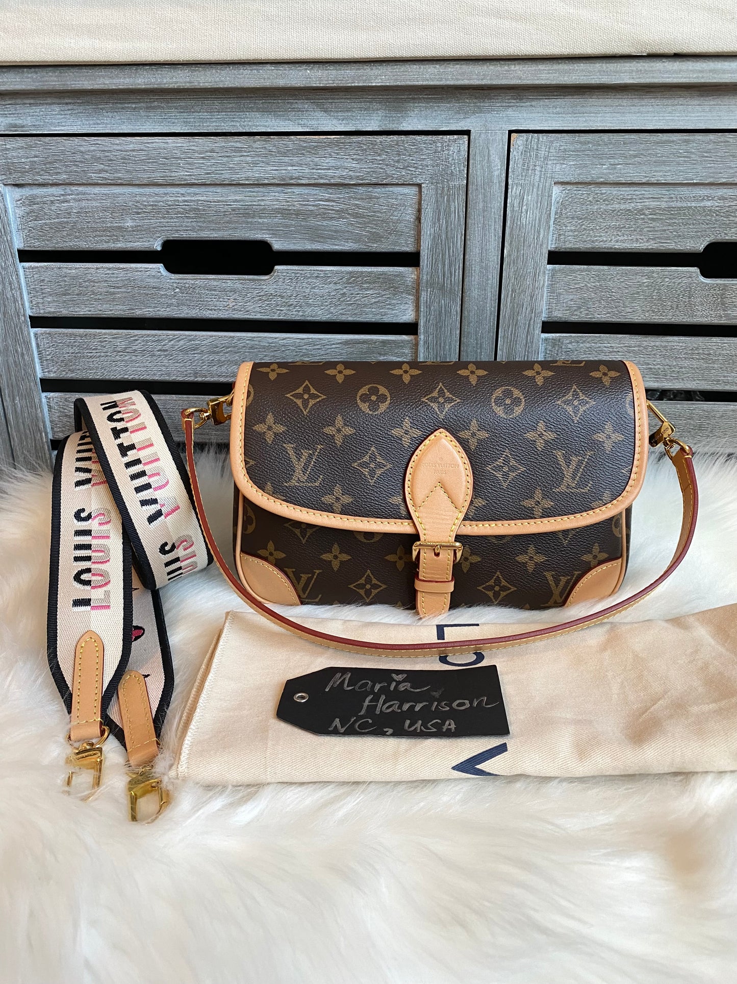 Louis Vuitton Diane Black