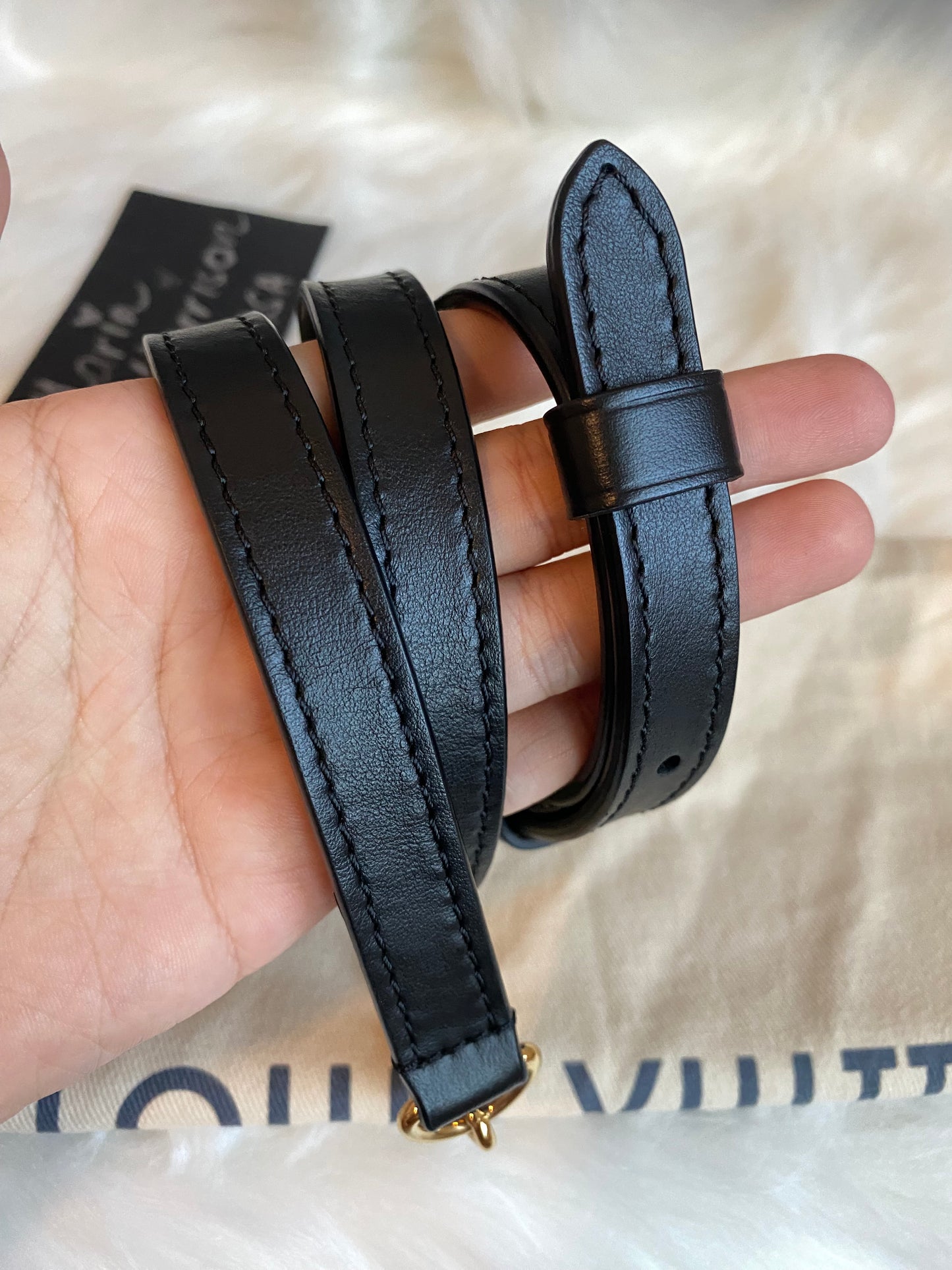 Louis Vuitton Speedy 20 Bandouliere Black