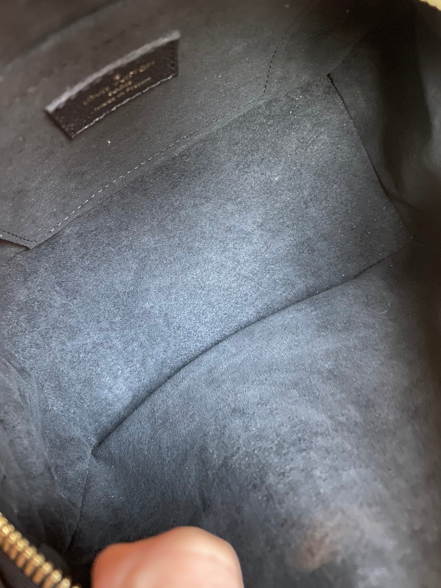 Louis Vuitton Speedy 20 Bandouliere Black