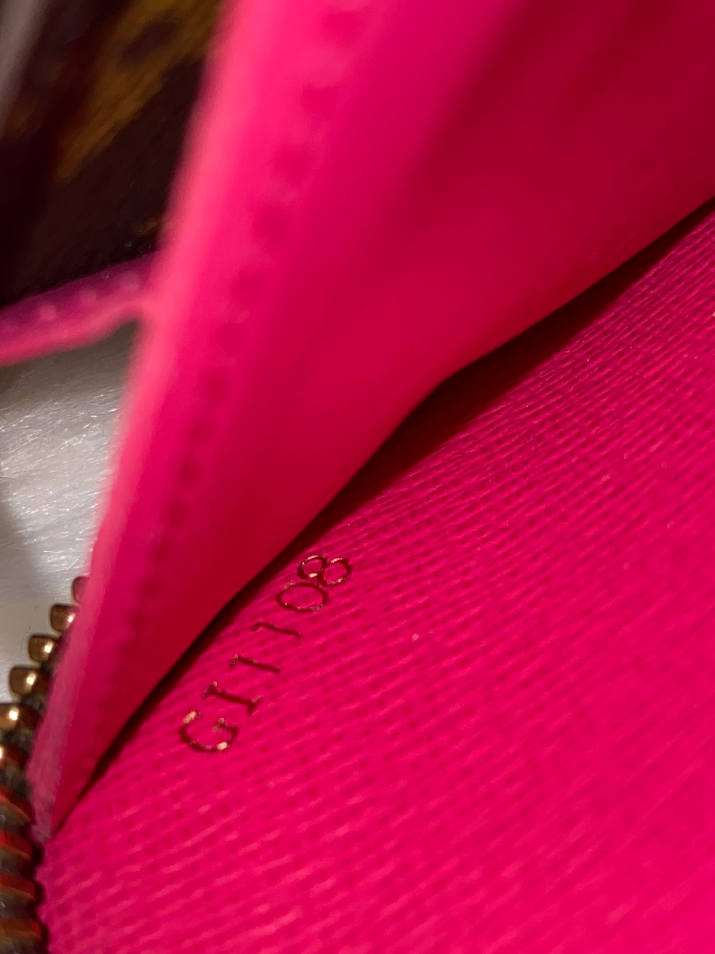 Louis Vuitton Clemence Bloom Flower Zip Wallet