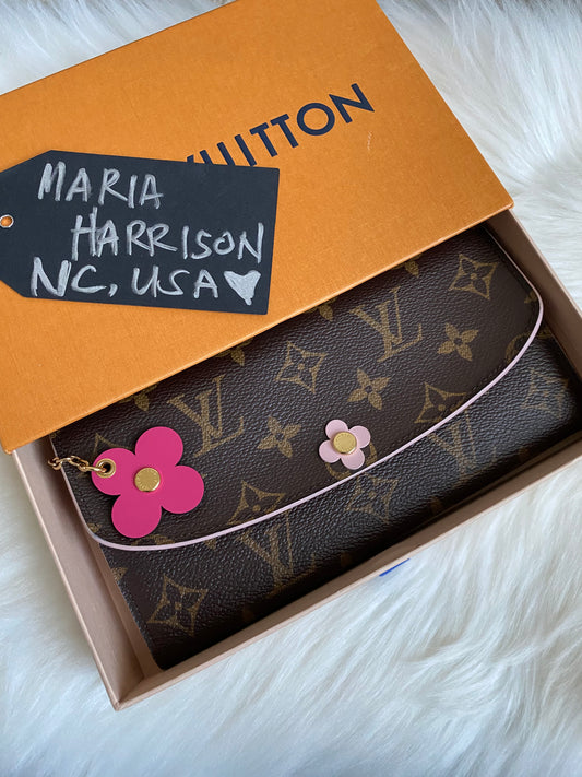 Louis Vuitton Emilie Bloom Flower Wallet