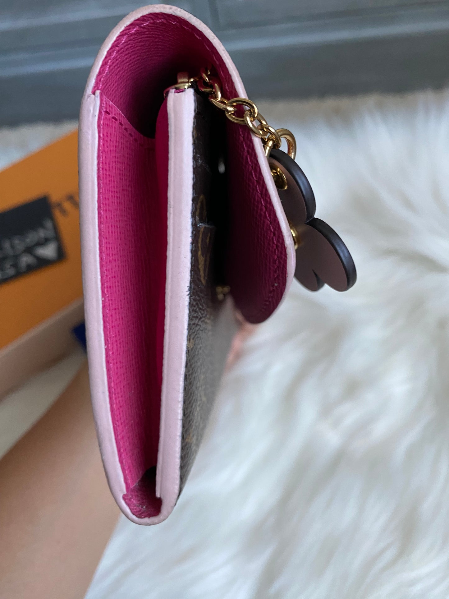 Louis Vuitton Emilie Bloom Flower Wallet