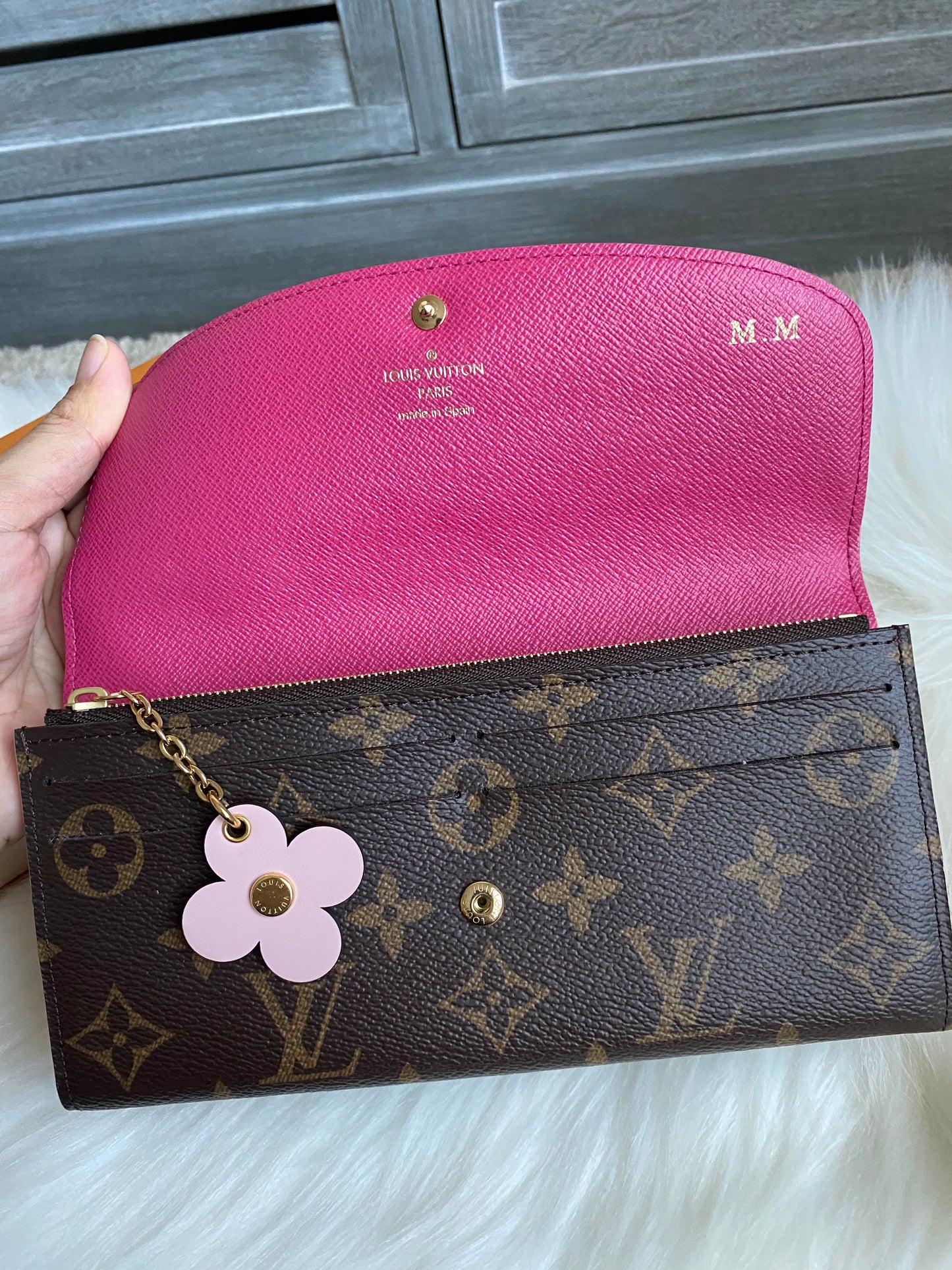 Louis Vuitton Emilie Bloom Flower Wallet
