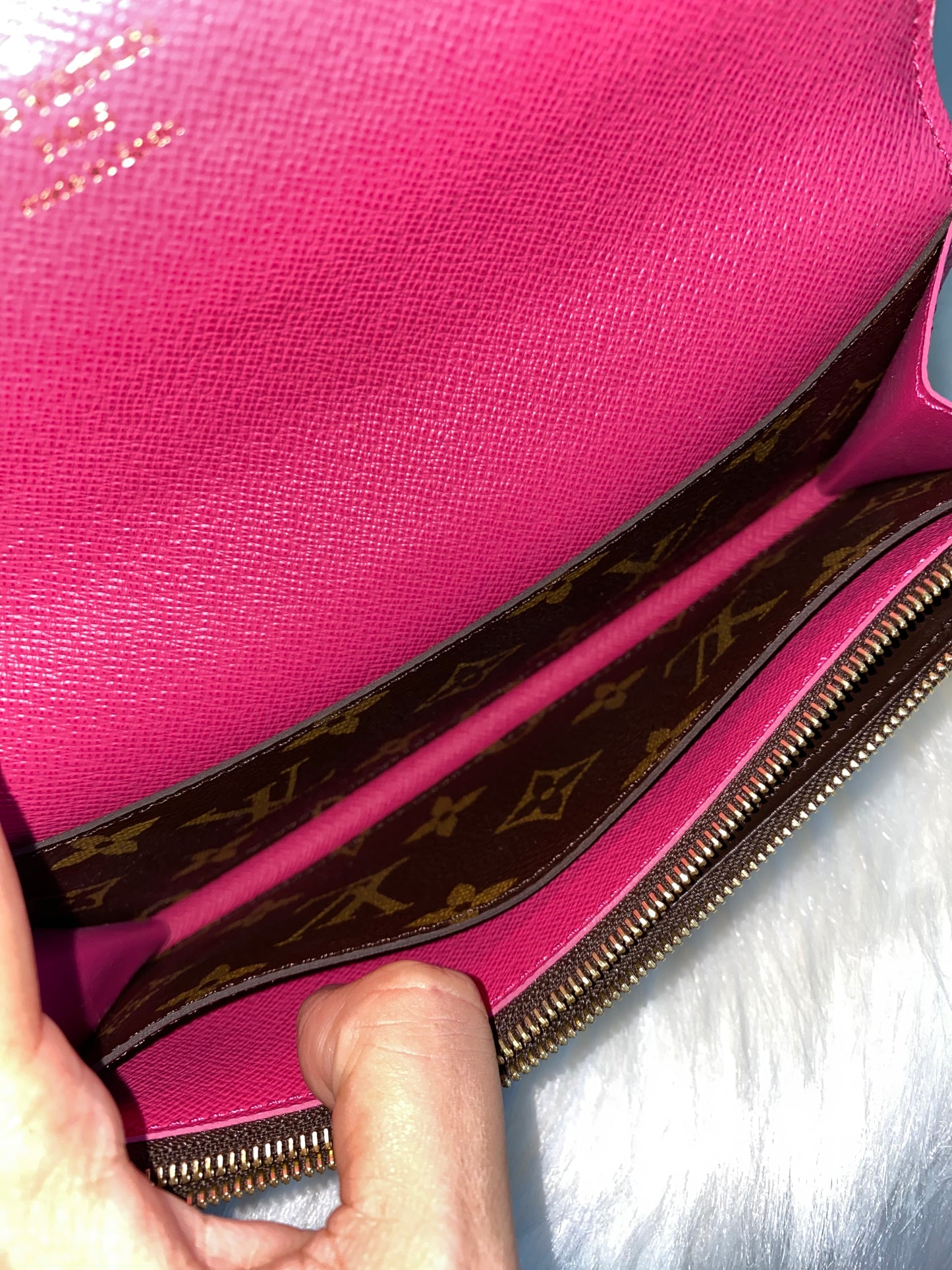 Louis Vuitton Emilie Bloom Flower Wallet