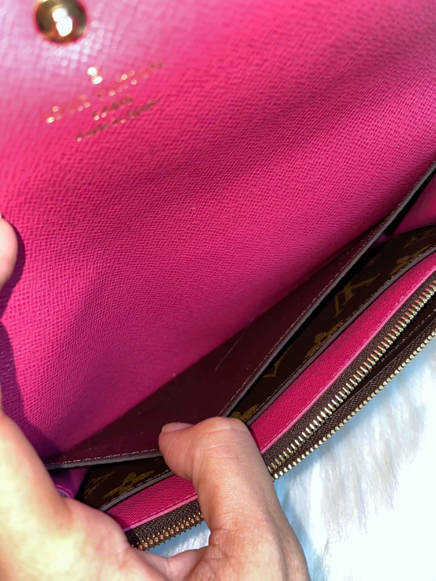 Louis Vuitton Emilie Bloom Flower Wallet