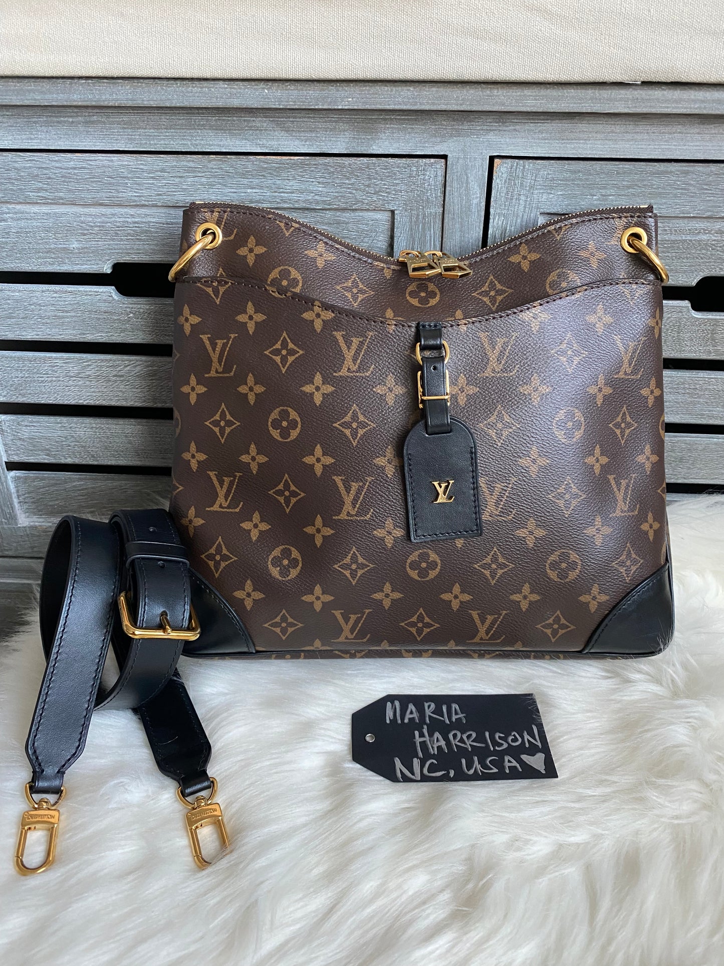 Louis Vuitton Odeon MM Noir