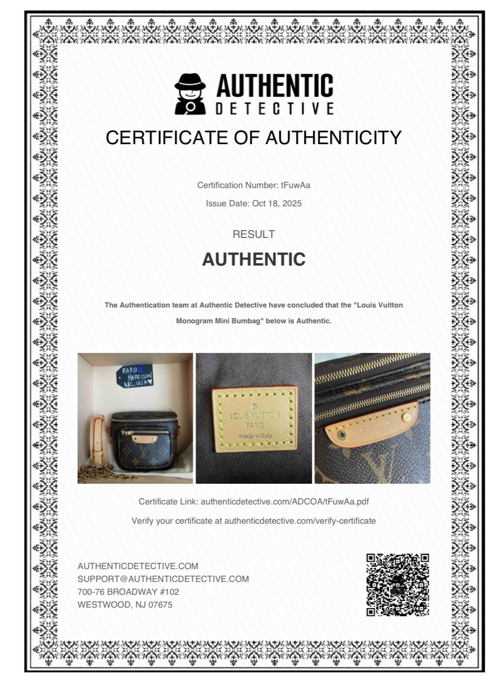Louis Vuitton Mini Bumbag