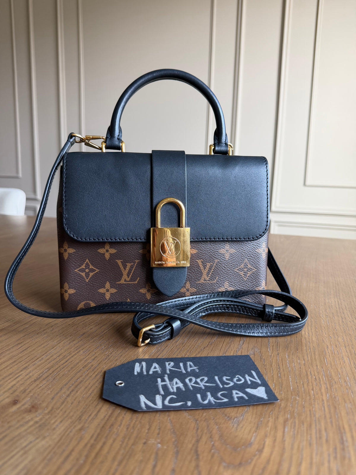 Louis Vuitton Locky BB Noir Monogram