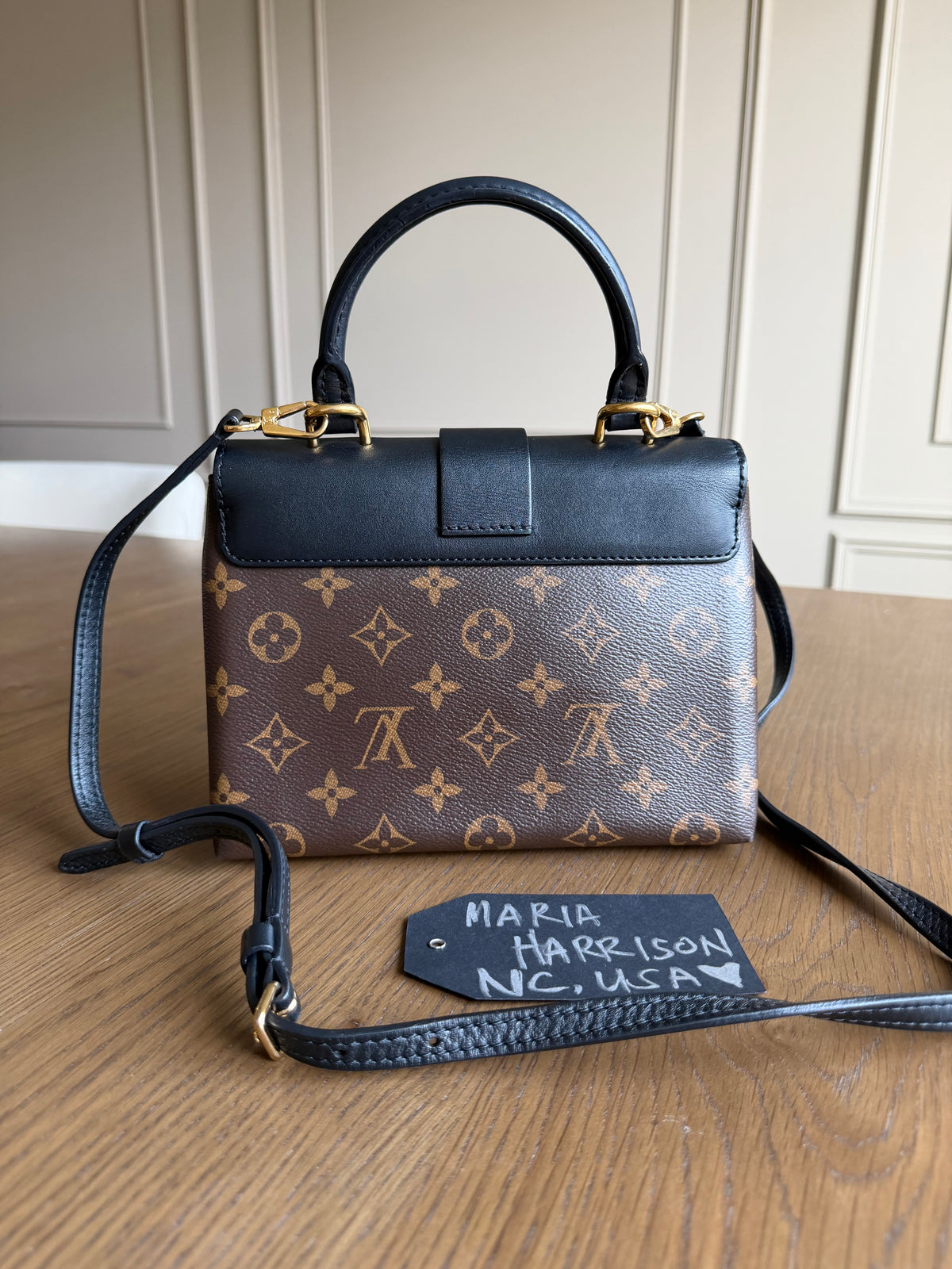 Louis Vuitton Locky BB Noir Monogram