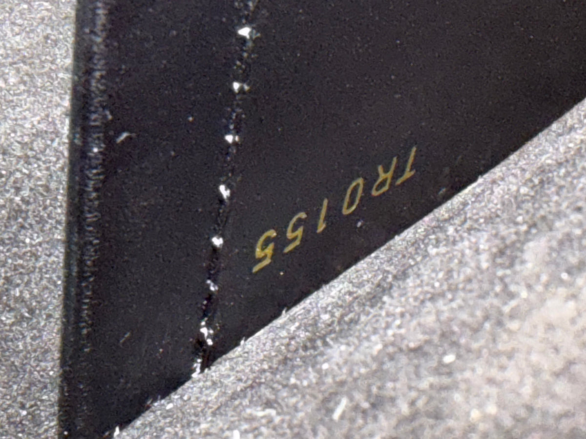 Louis Vuitton Black Calfskin Leather Chain Louise GM Bag