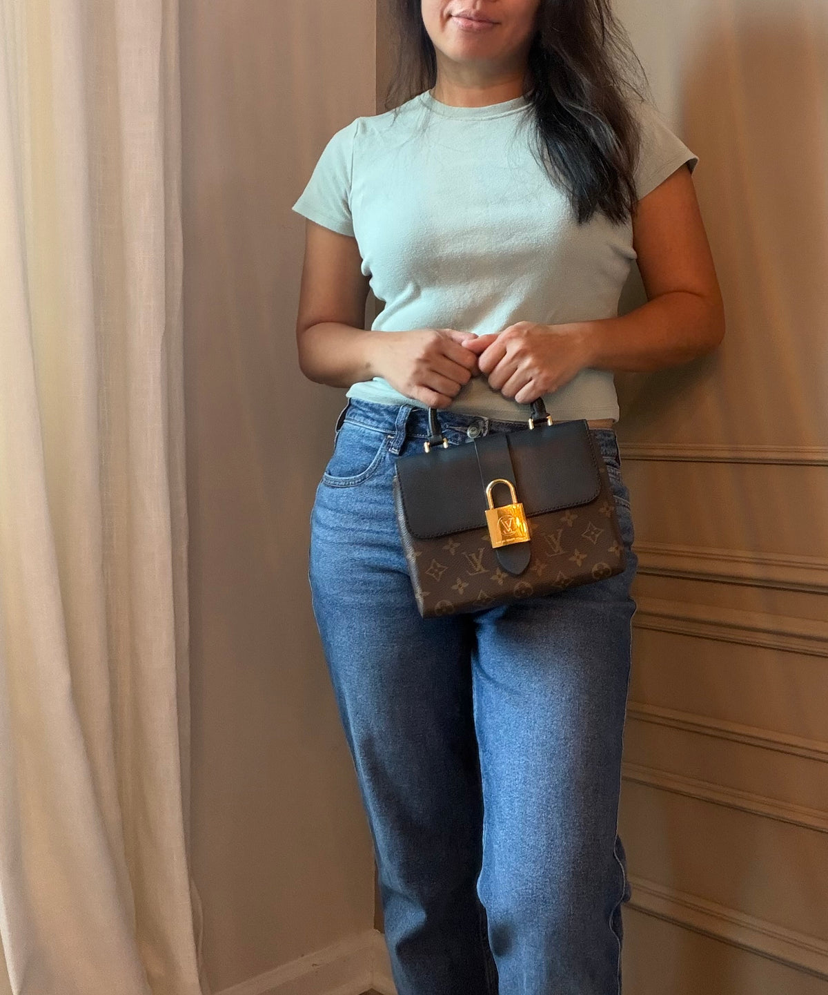 Louis Vuitton Locky BB Noir Monogram