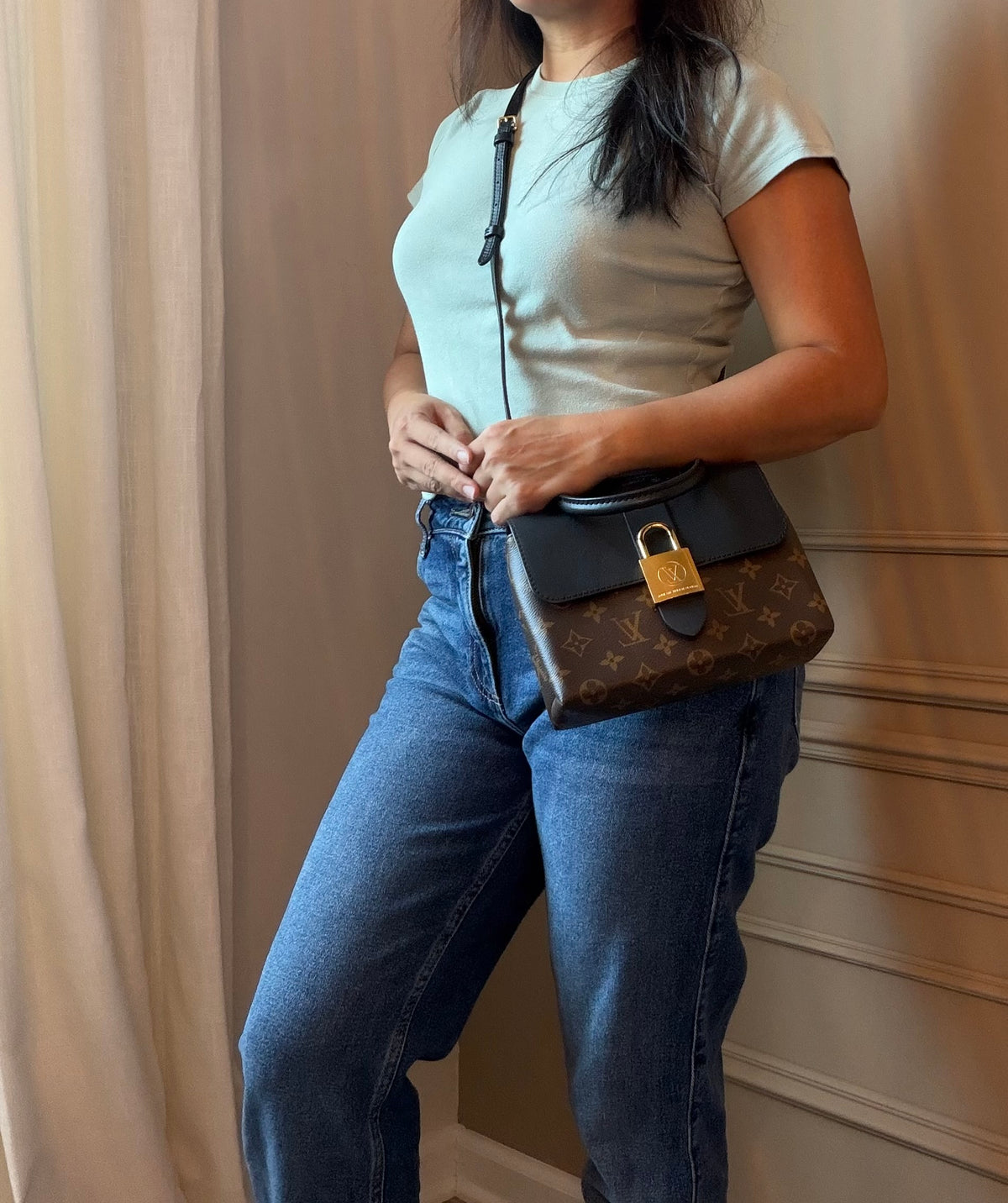 Louis Vuitton Locky BB Noir Monogram