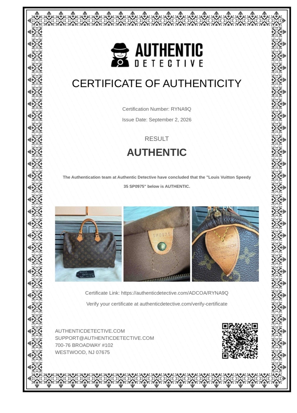 Louis Vuitton Speedy 35