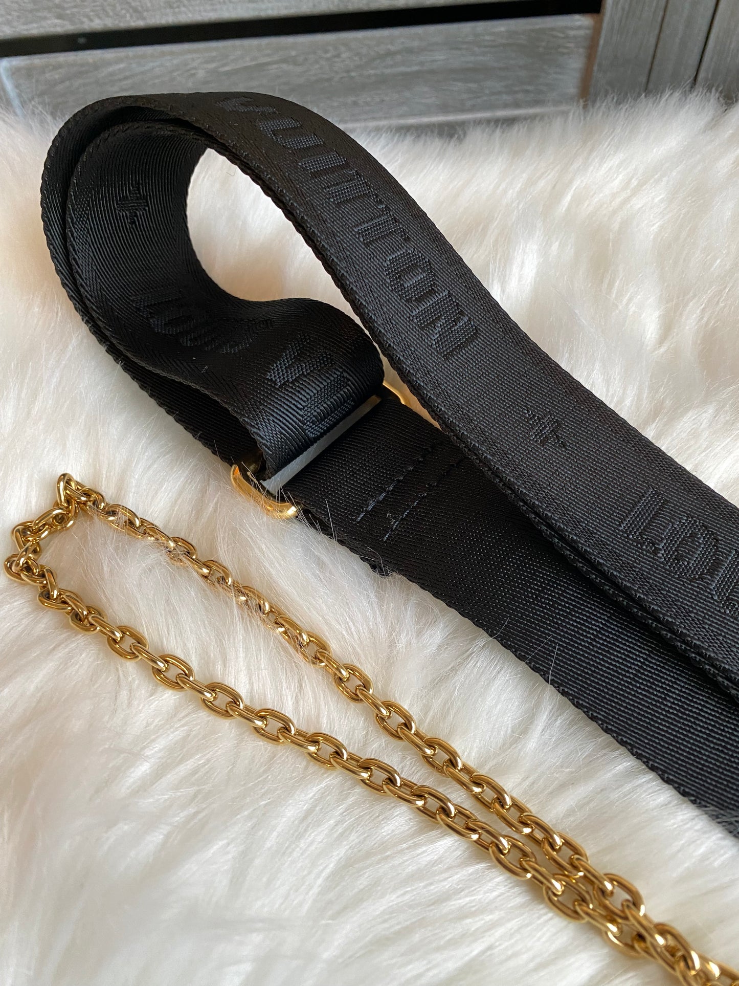Louis Vuitton Petite Malle Souple Black Empreinte