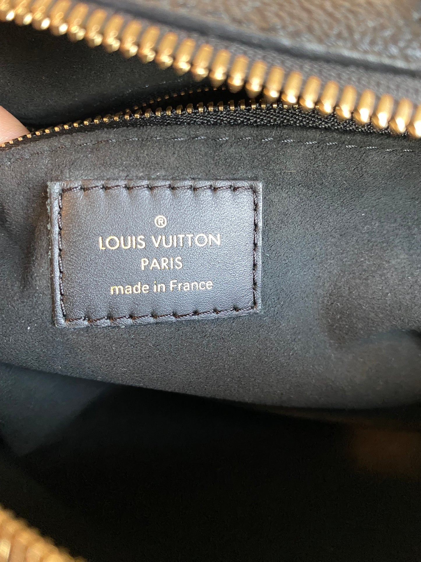 Louis Vuitton Petite Malle Souple Black Empreinte