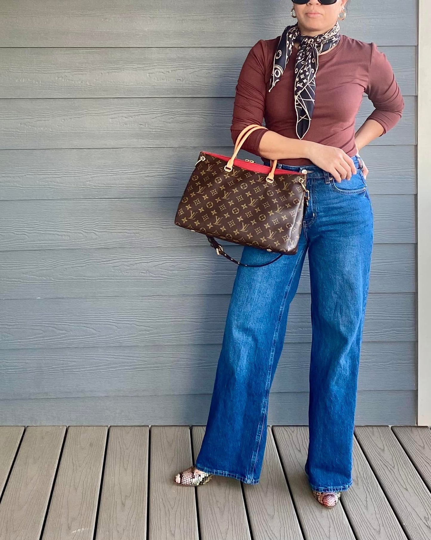 Louis Vuitton Pallas MM Cerise